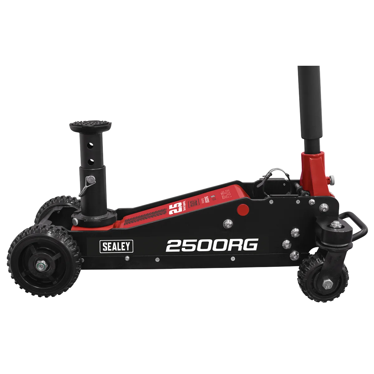 Sealey Trolley Jack 2500RG 2.5 Tonne for Off-Road Vehicles