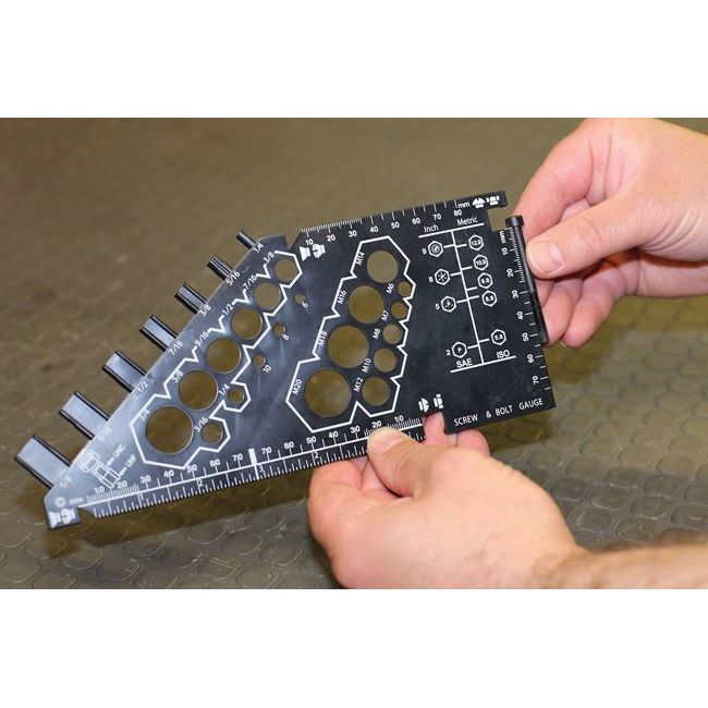Laser Nut, Bolt & Screw Measuring Gauge 8251