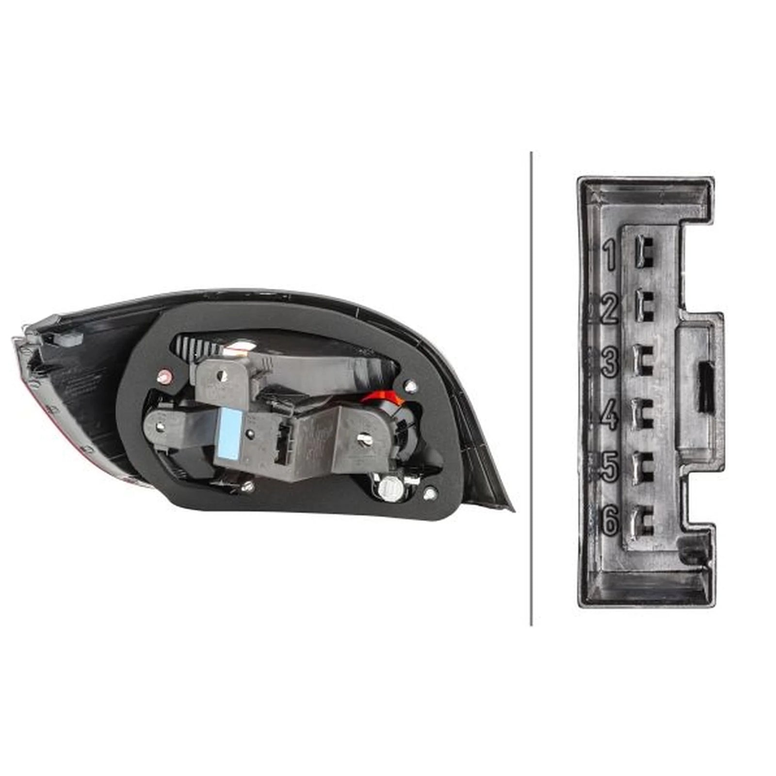 Hella Tail Light / Lamp W16W Right 2VP 008 679-121