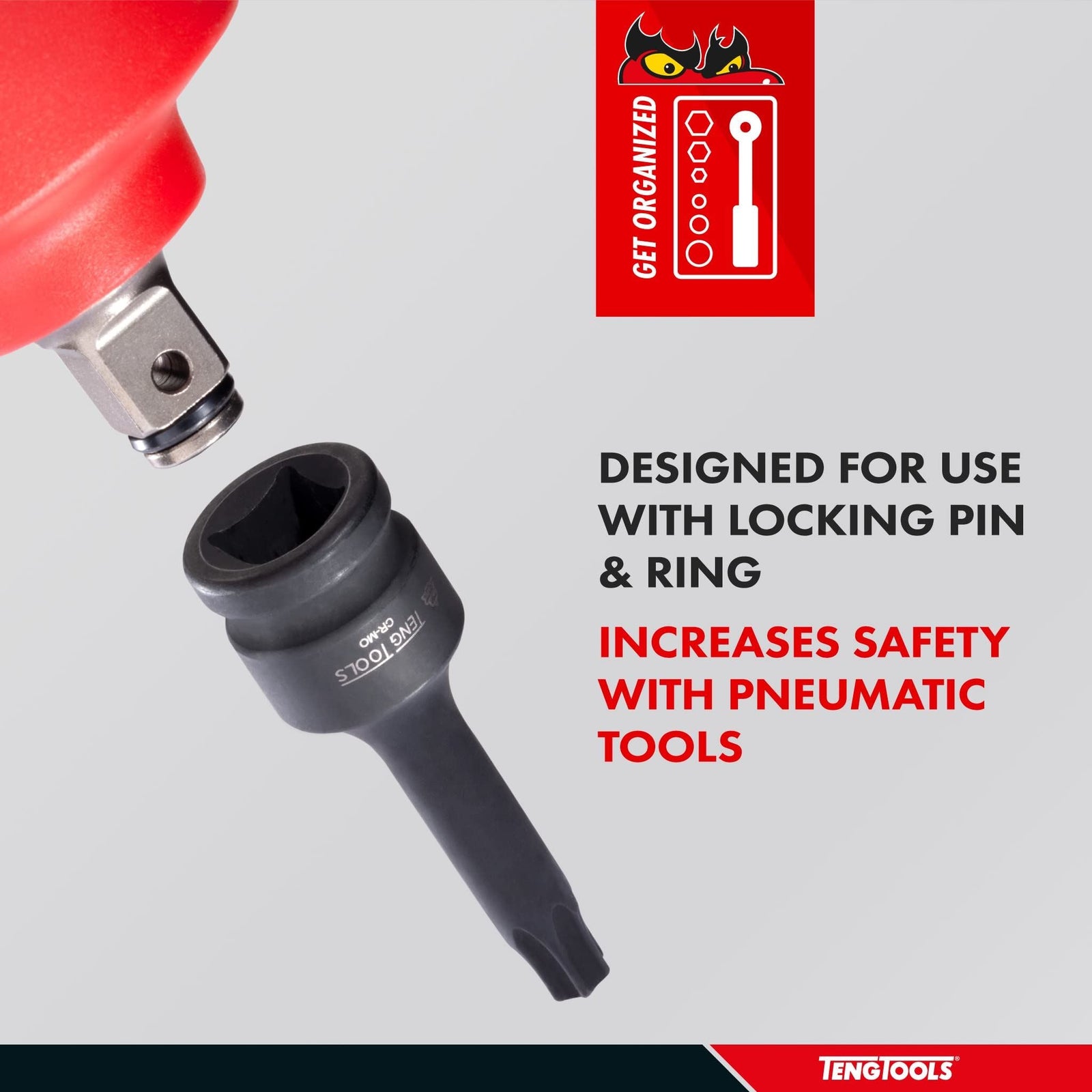 Teng Tools 1/2" TX Impact Socket DIN TX70