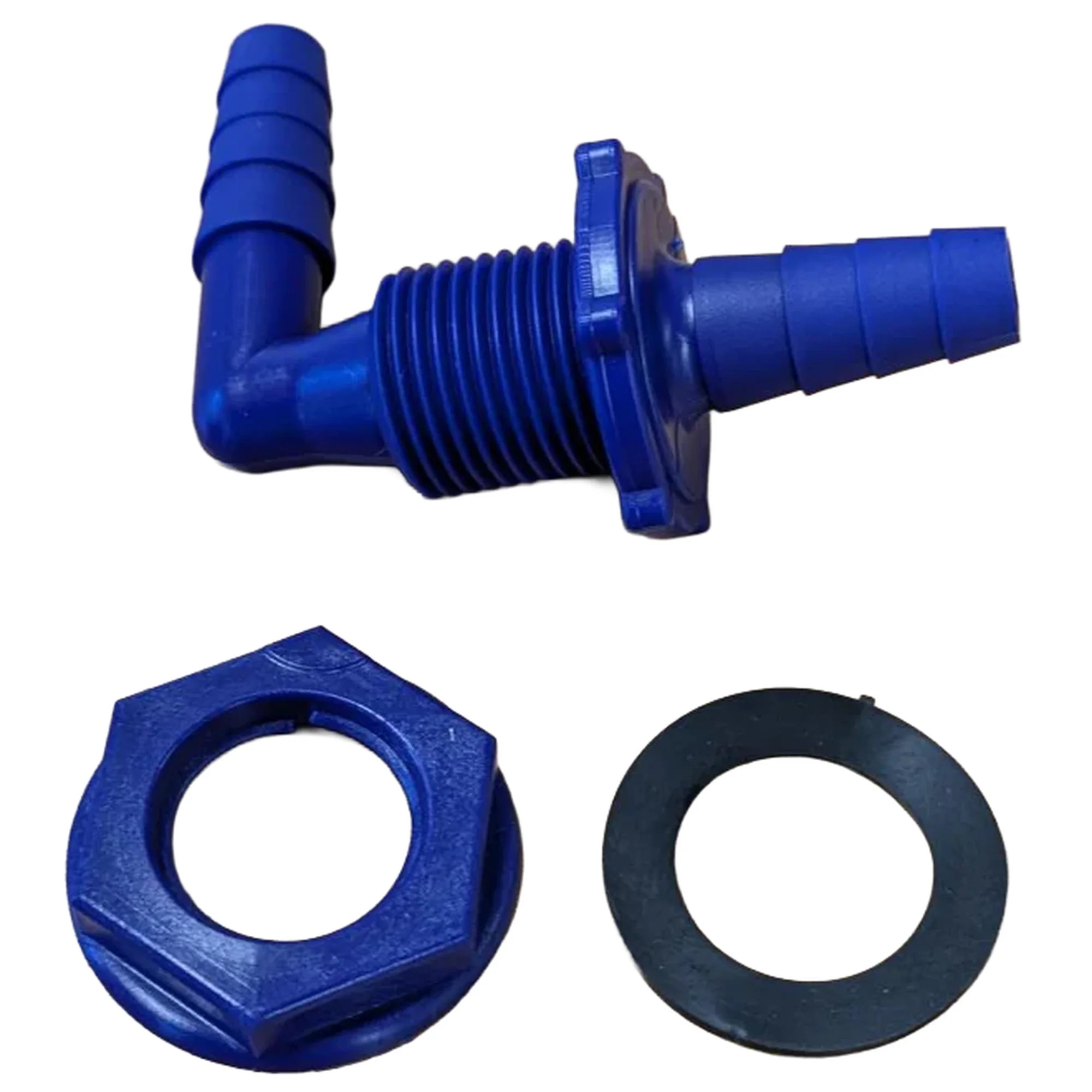 DLS Hose Bulkhead Fitting Elbow ½" for Water Systems