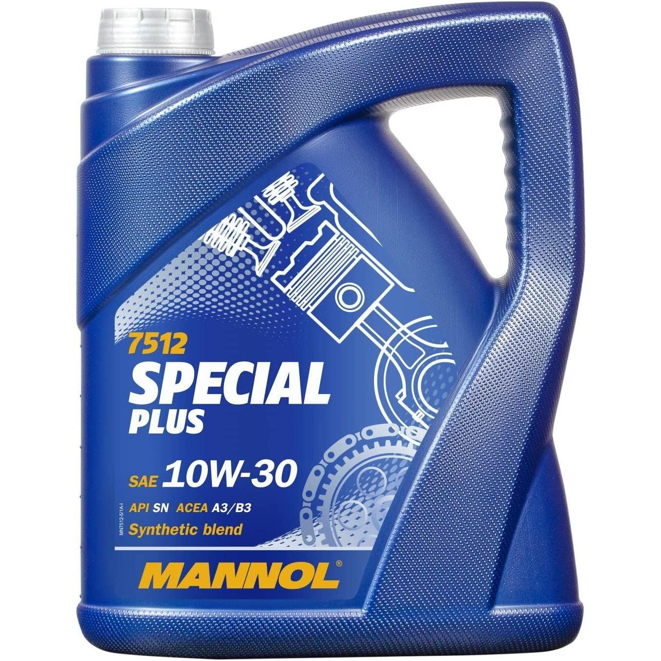 4x Mannol 5L Special Plus 10w30 HC Synthetic Engine Oil SL/CF ACEA A3/B4 MB229.1