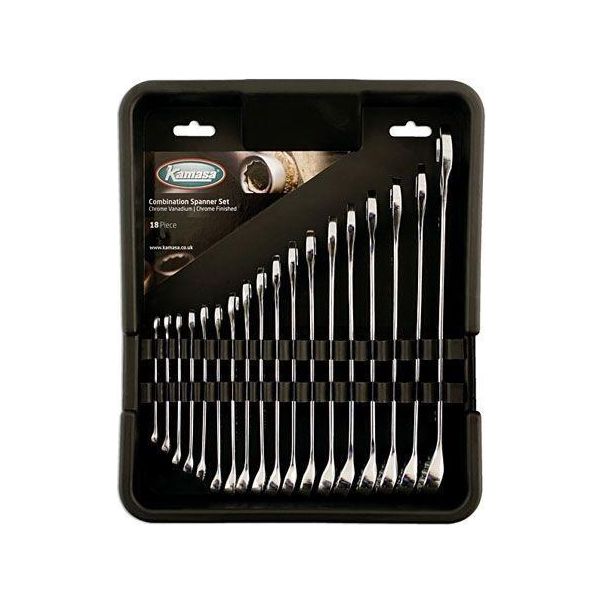 Kamasa Combination Spanner Set 18pc 56052