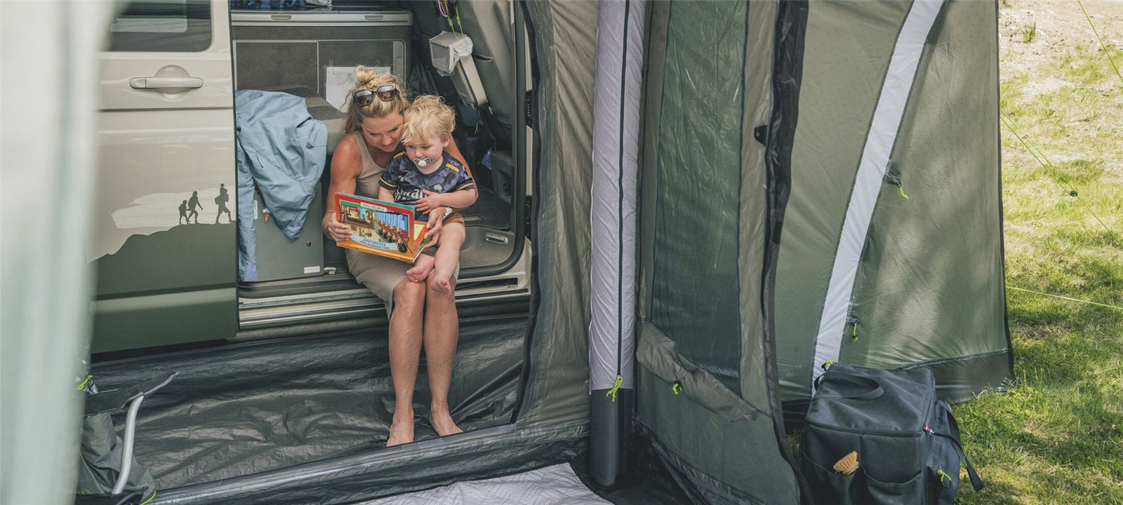 Outwell Talladega Driveaway Air Awning Grey