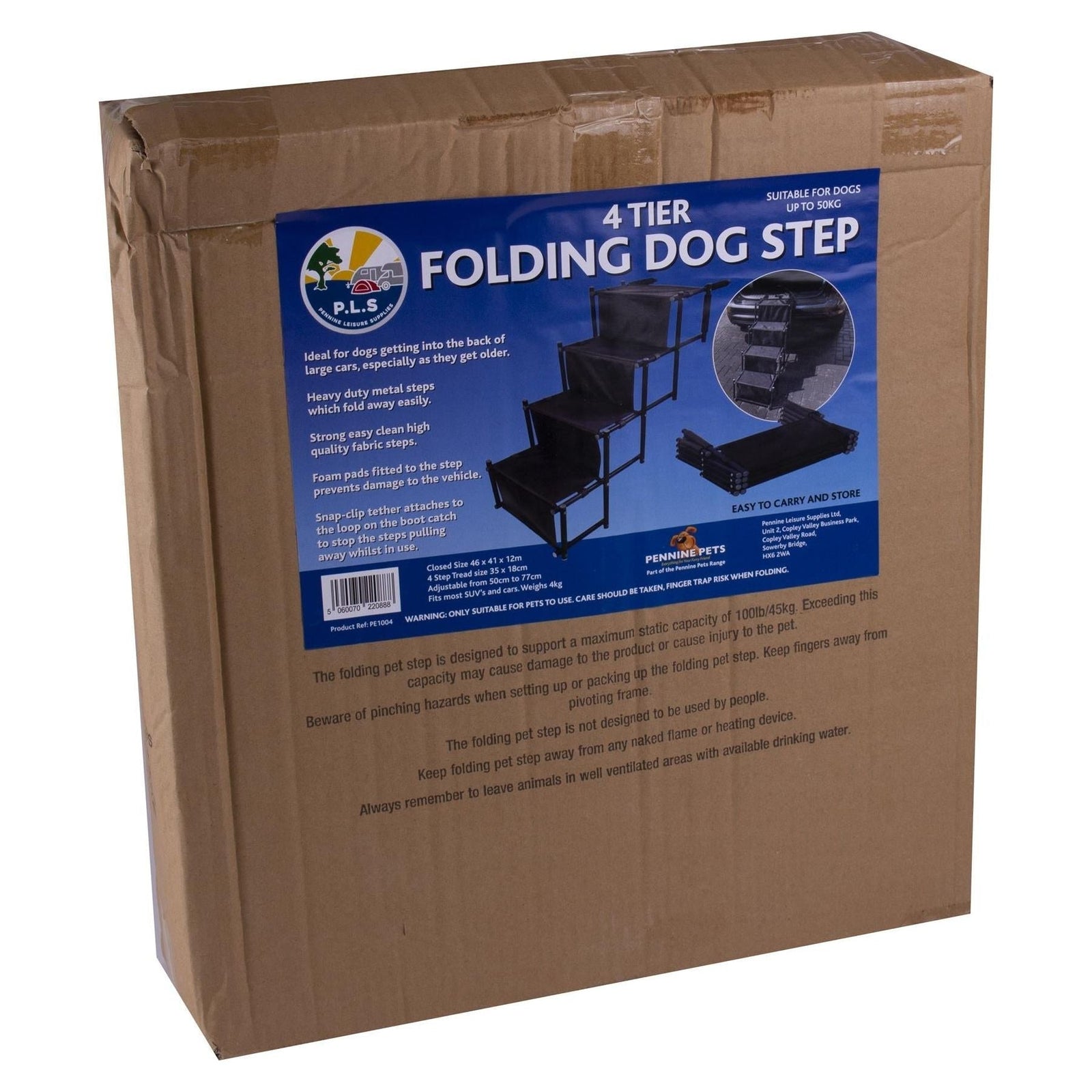 4 Tier Step Dog Animal Disability Car step Aid High Quality Suitable For 45kg