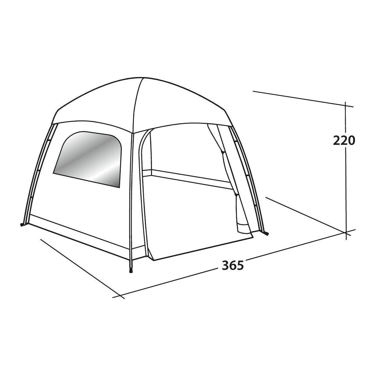Easy Camp Moonlight Yurt 6 Person Glamping Festival Tent