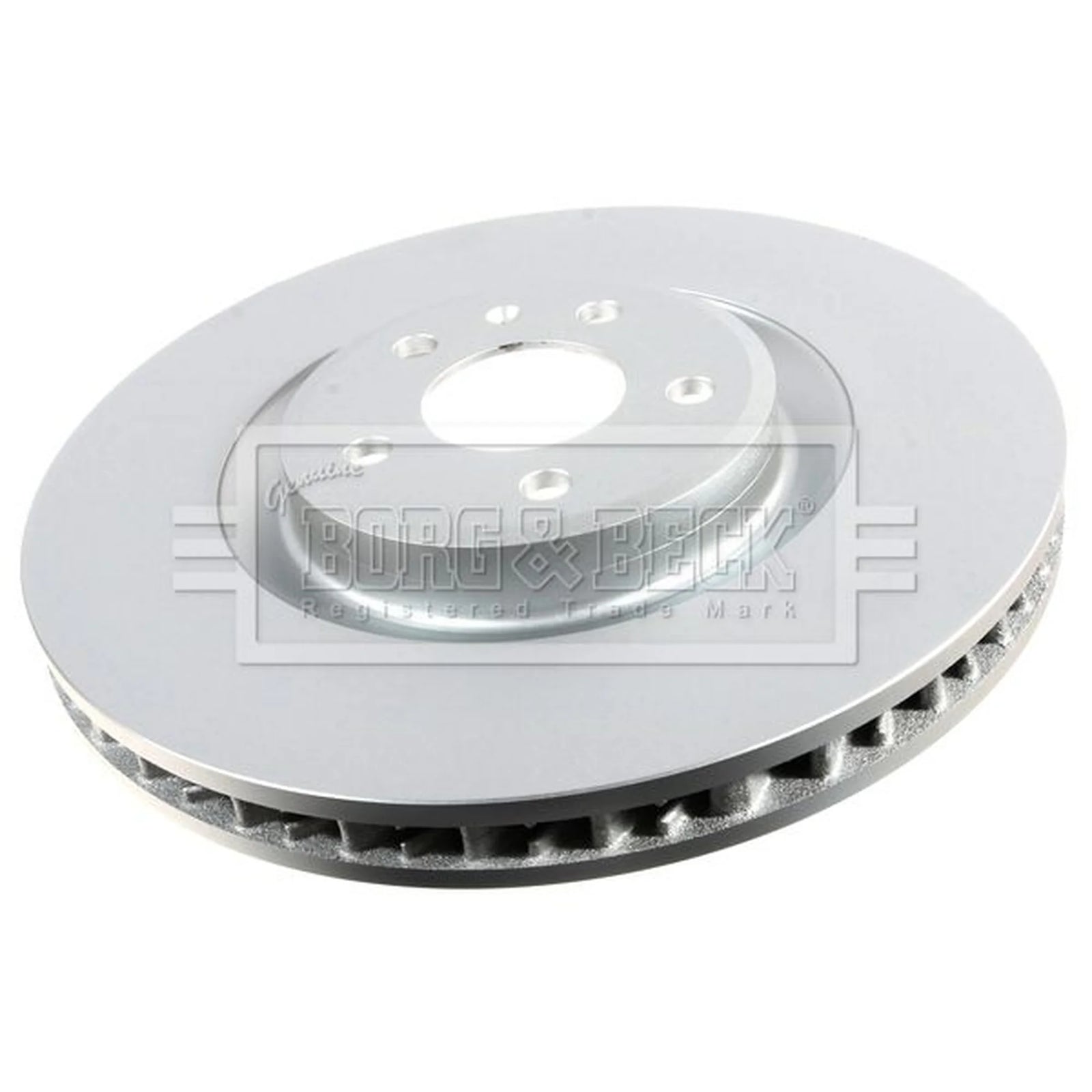 Borg & Beck 2 x Front Vented Brake Discs BBD6198S