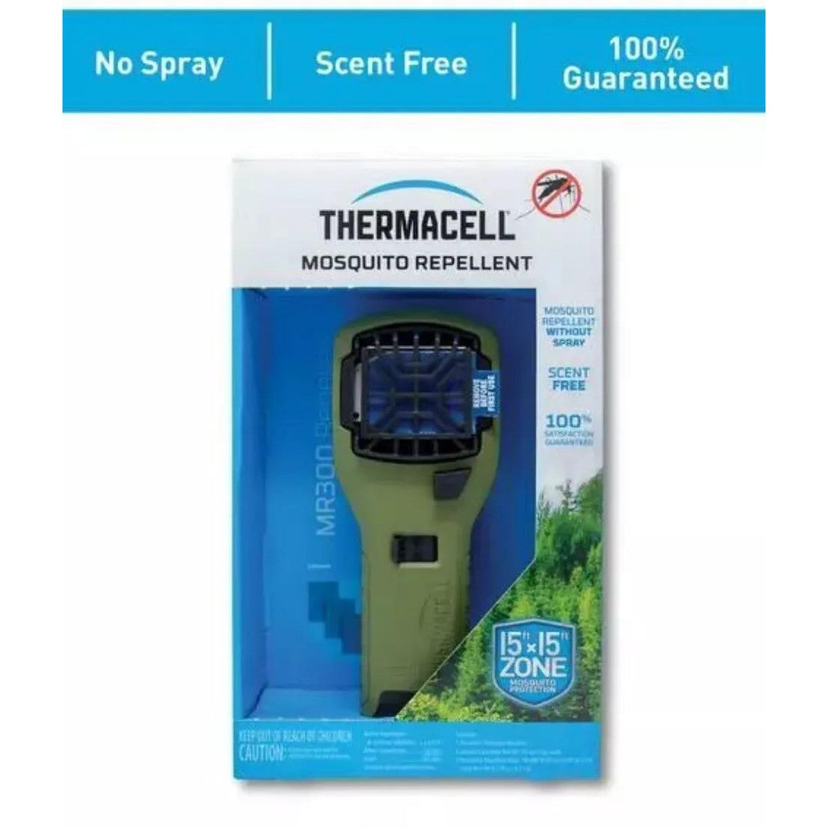Thermacell MR300 Portable Mosquito & Midge Repeller - Green