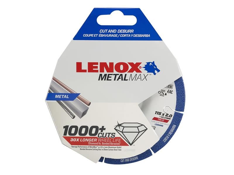 LENOX METALMAX Diamond Blade 115 x 2.0 x 22.23mm