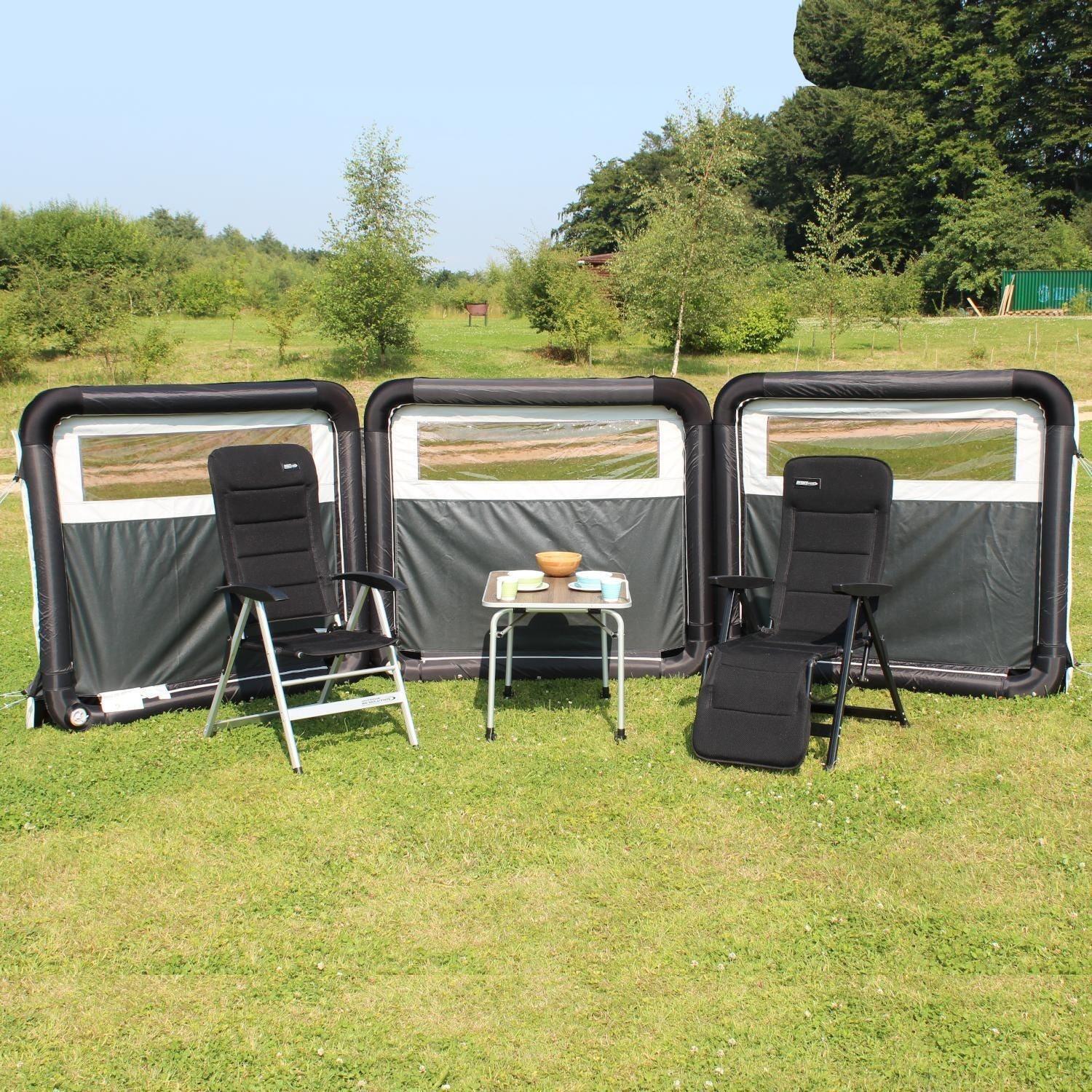 Outdoor Revolution Oxygen Pro 3 Inflatable Modular Windbreak - 500cm x 140cm