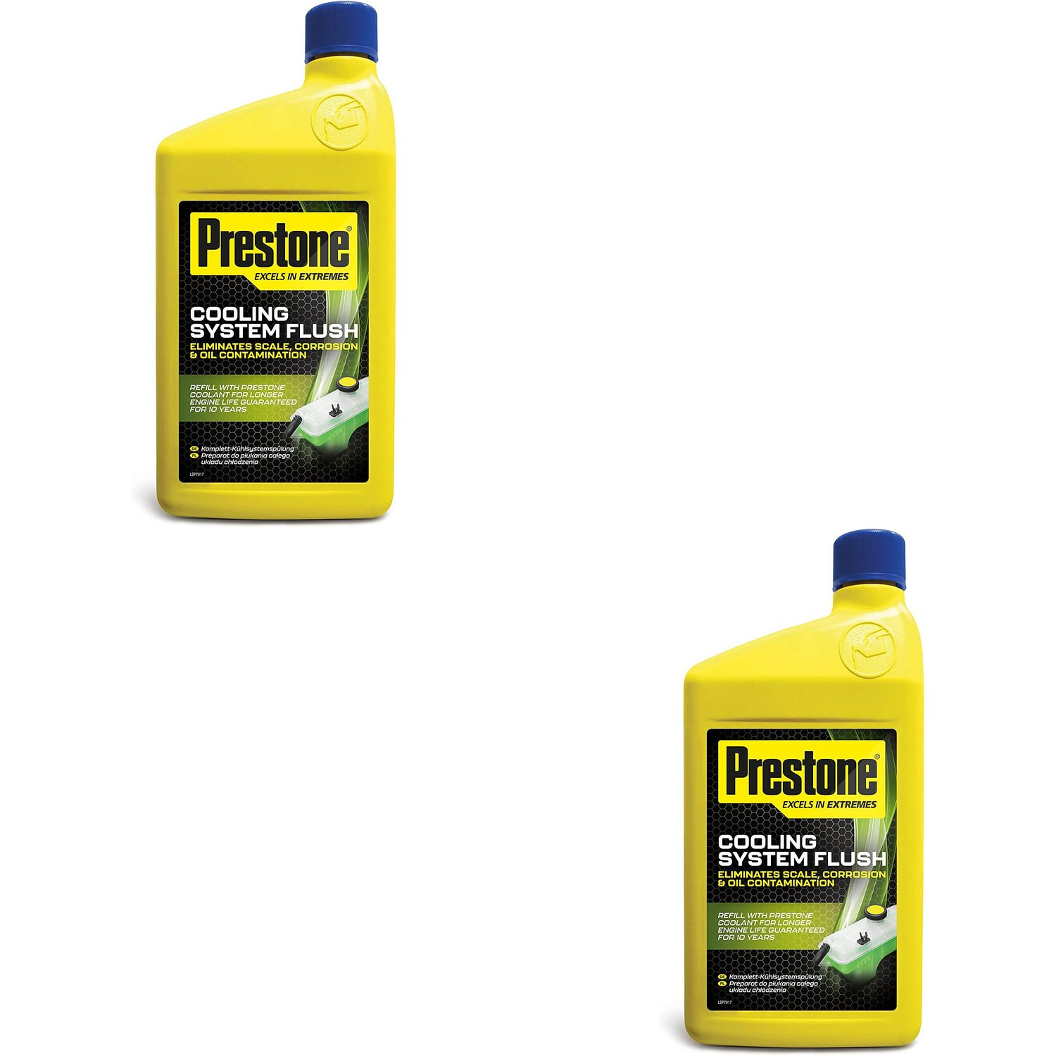 Prestone Cooling System Flush 1L Eliminates Scale & Corrosion