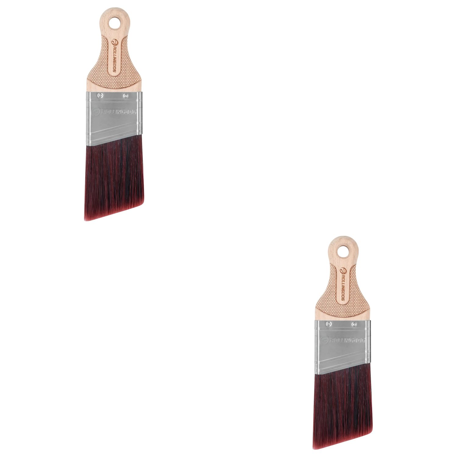 ROLLINGDOG DOBERMAN™ X1000 Series Short Handle Angled Paint Brush, 50mm - 10327