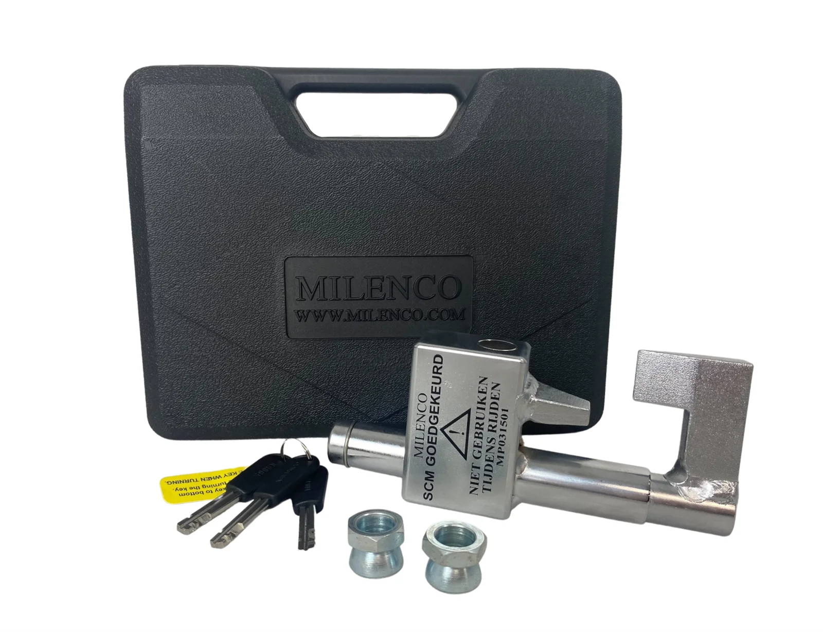 Milenco Compact AKS 3004 Hitch Lock – SCM MP03 & Sold Secure Gold Approved (Fits AL-KO AKS 2004/3004/AKS10) – 4992