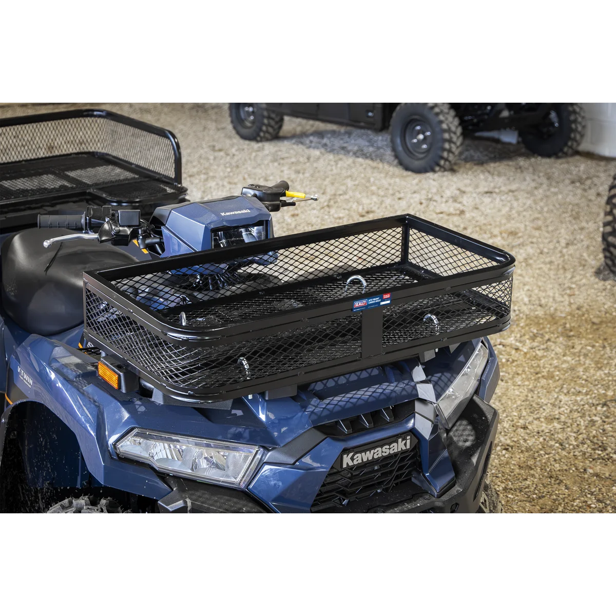 Sealey ATV Front Cargo Rack ATCR02F 12kg Heavy-Duty Storage