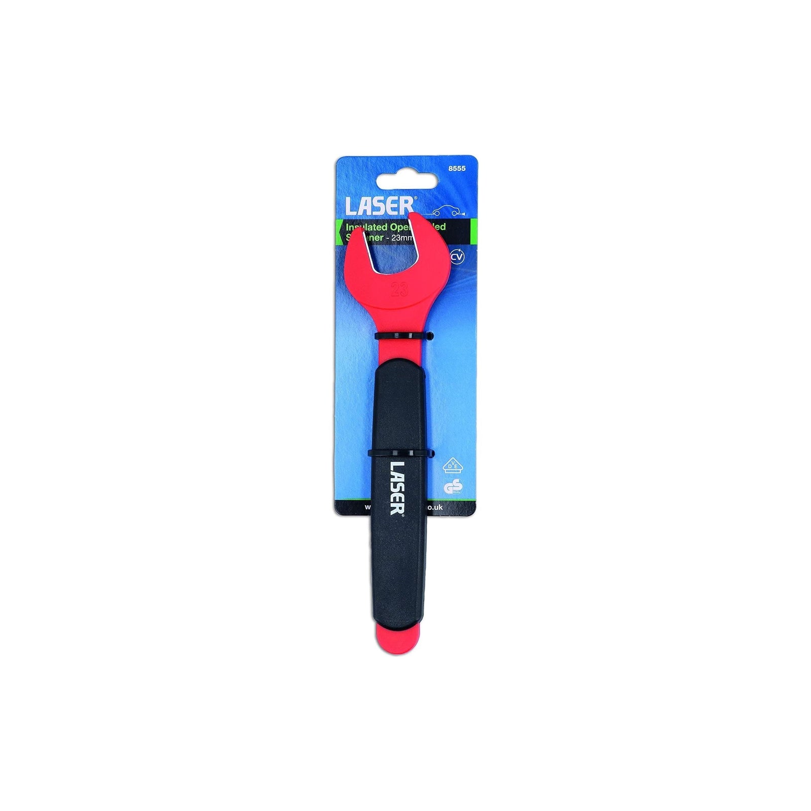 Laser Insulated Open Ended Spanner 23mm 8555