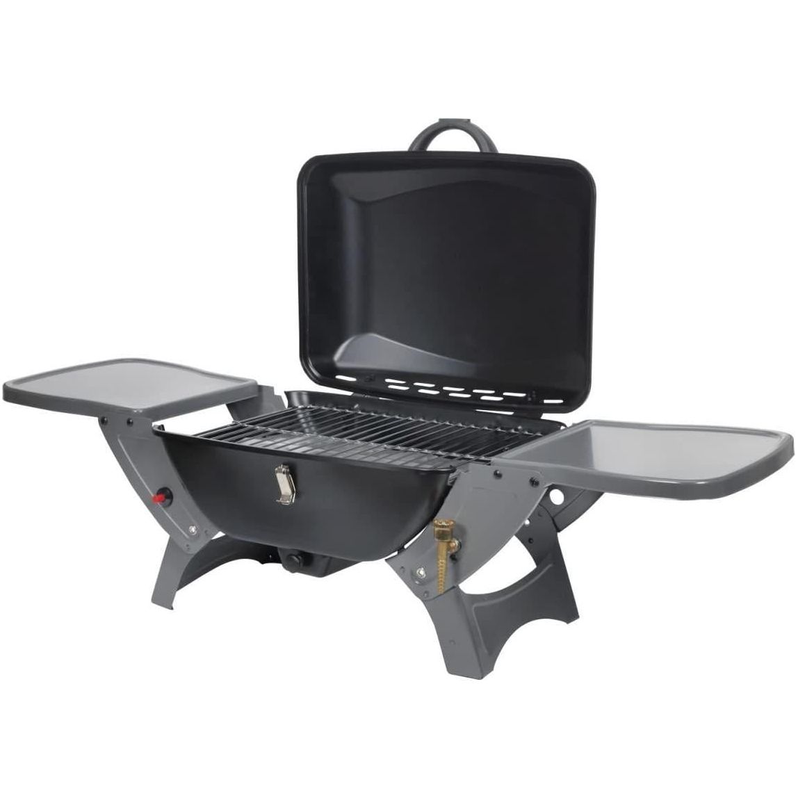 Folding Gas Barbecue Combo Bbq Trolley Portable Camping Table Top Stove V739