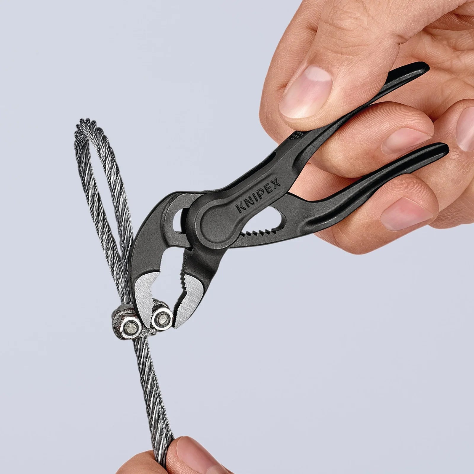 KNIPEX 87 00 100 BK Cobra® XS Pipe Water Pump Pliers, 100mm - 87 00 100 BK