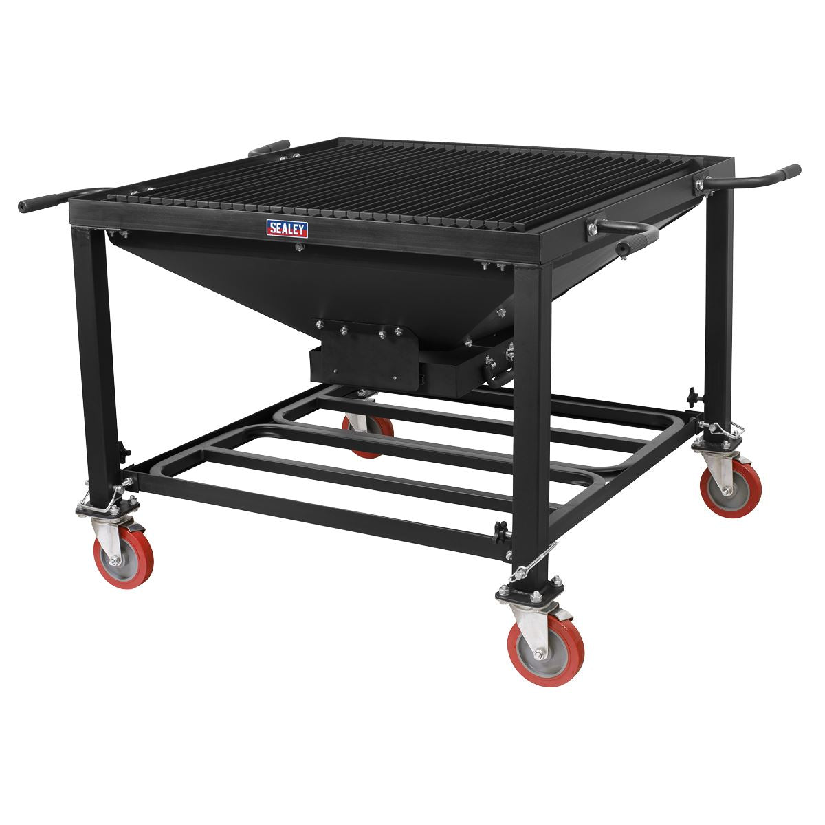 Sealey Plasma Cutting Table/Workbench Adjustable Height with Castor Wheels