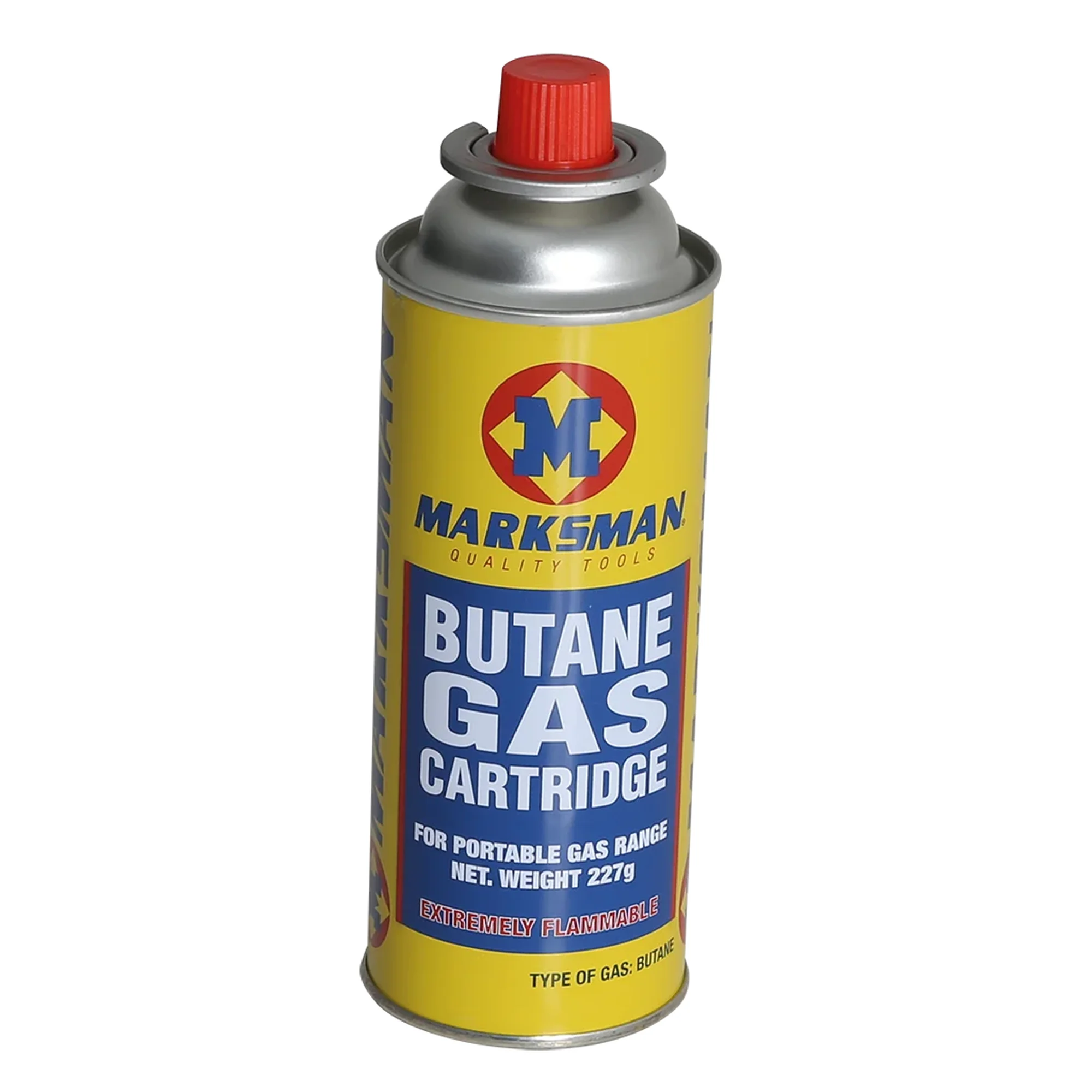 Butane Gas Cartridges Pack of 4, 220g Each