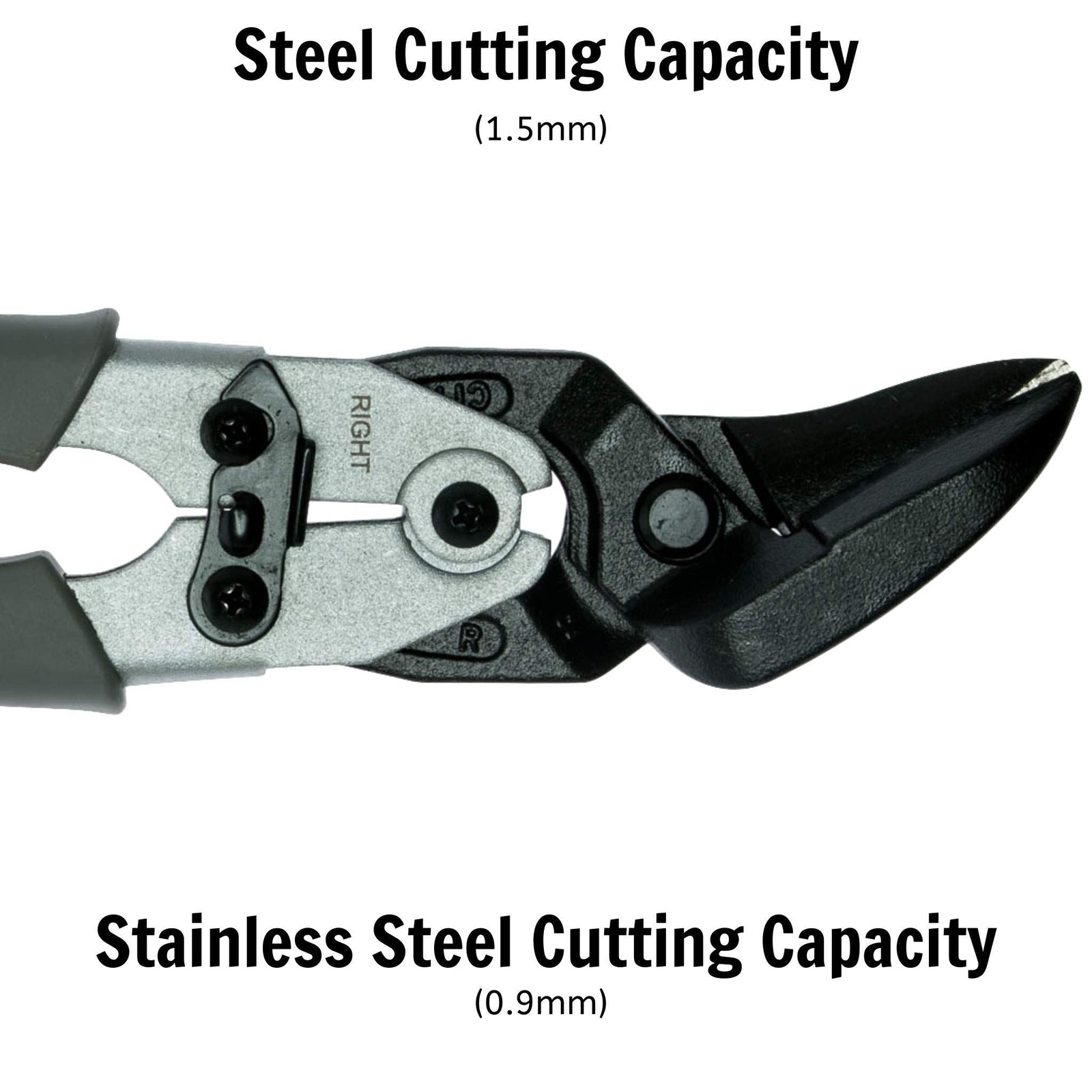 Teng Tools Offset Tin Snip Right/Straight
