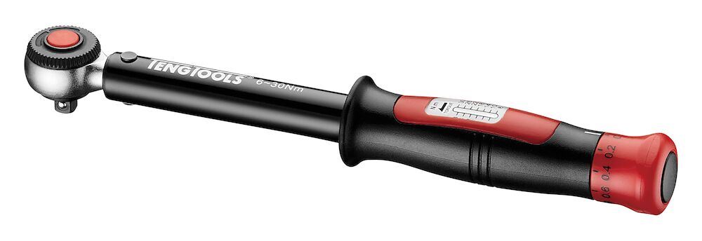 Teng Tools 1/4" Torque Wrench Plus 6 - 30Nm