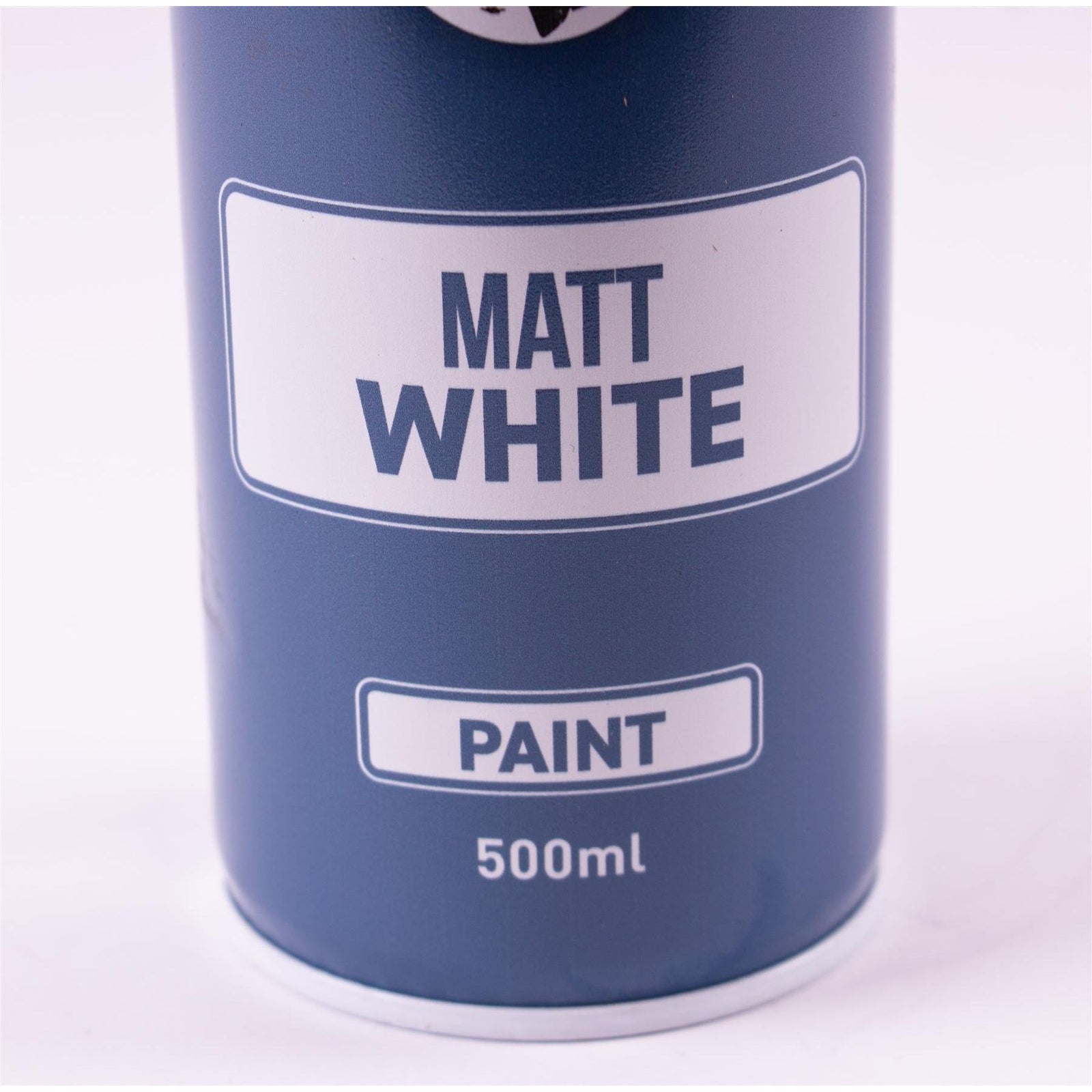6 x PMA Aerosol Spray Paint Matt White Acrylic High Coverage 500ml