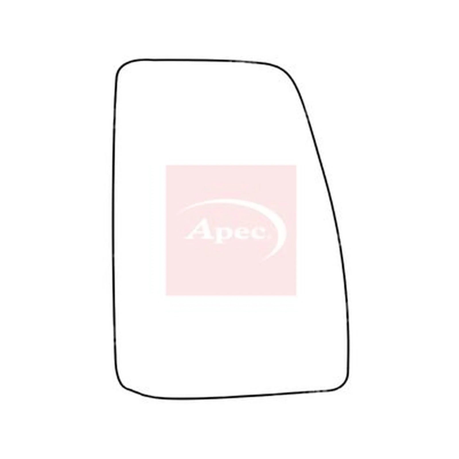 Apec Exterior Wing Mirror Glass Right AMS2032