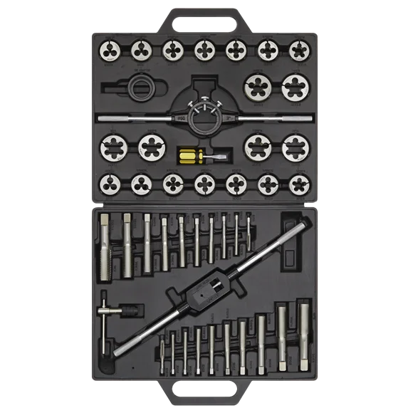 Sealey Tap & Die Set 45pc Split Dies Imperial AK303IMP