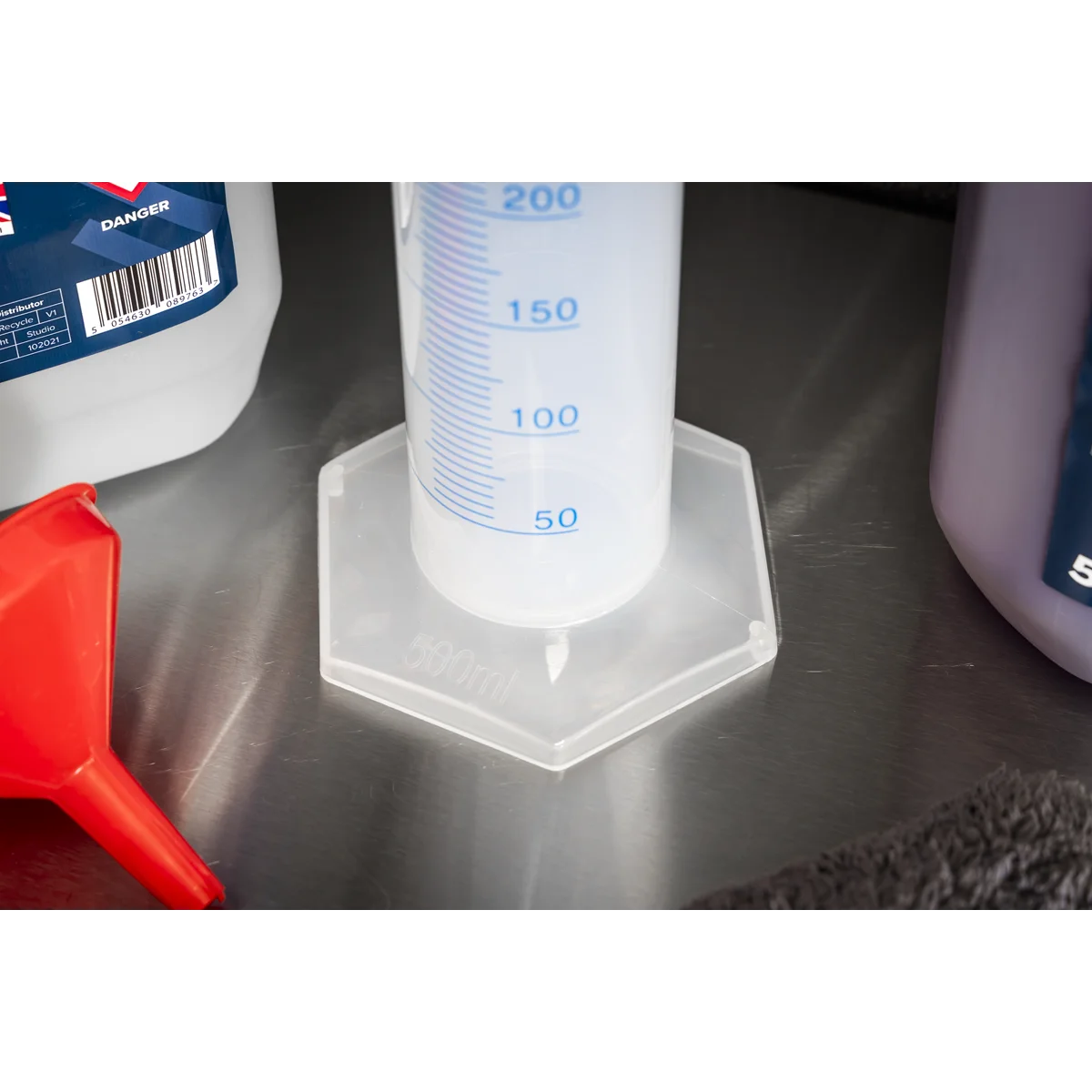 Sealey Measuring Cylinder 500ml Durable Polypropylene