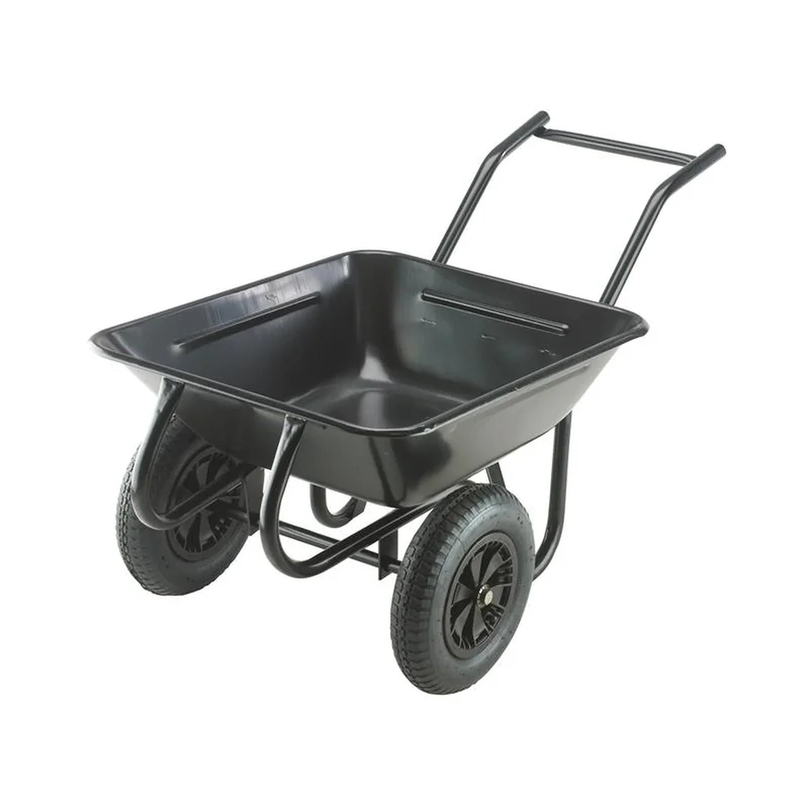 Walsall 175L Contractor Twin Wheelbarrow - CON/TWIN/PB
