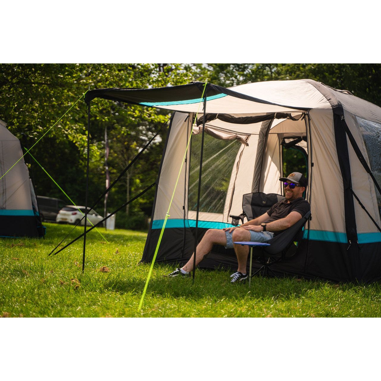 OLPRO Snug Inflatable Tailgate Campervan Awning