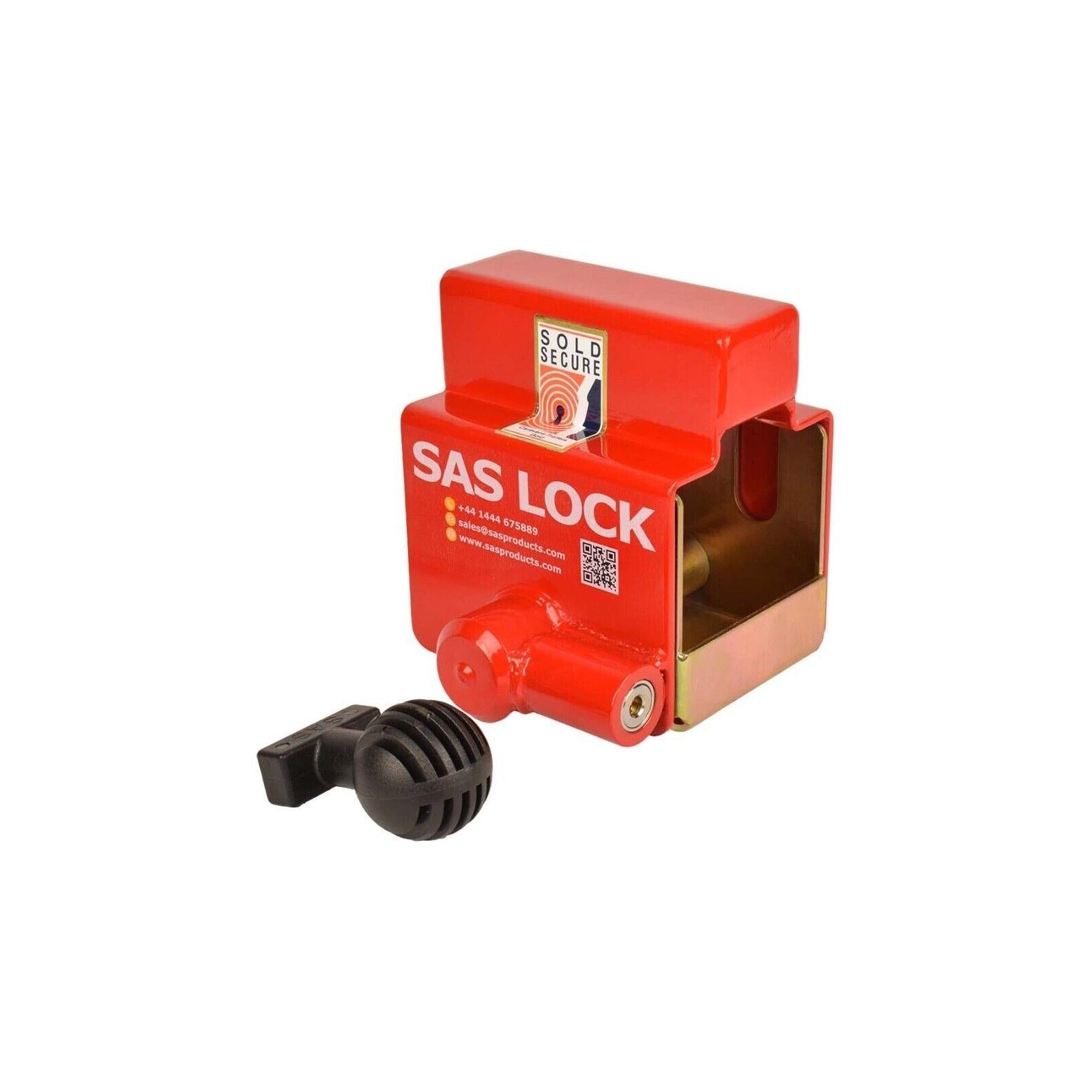 SAS Fortress 2 Gold Hitch Lock For AL-KO Stabilising Head Bailey & Swift Caravan