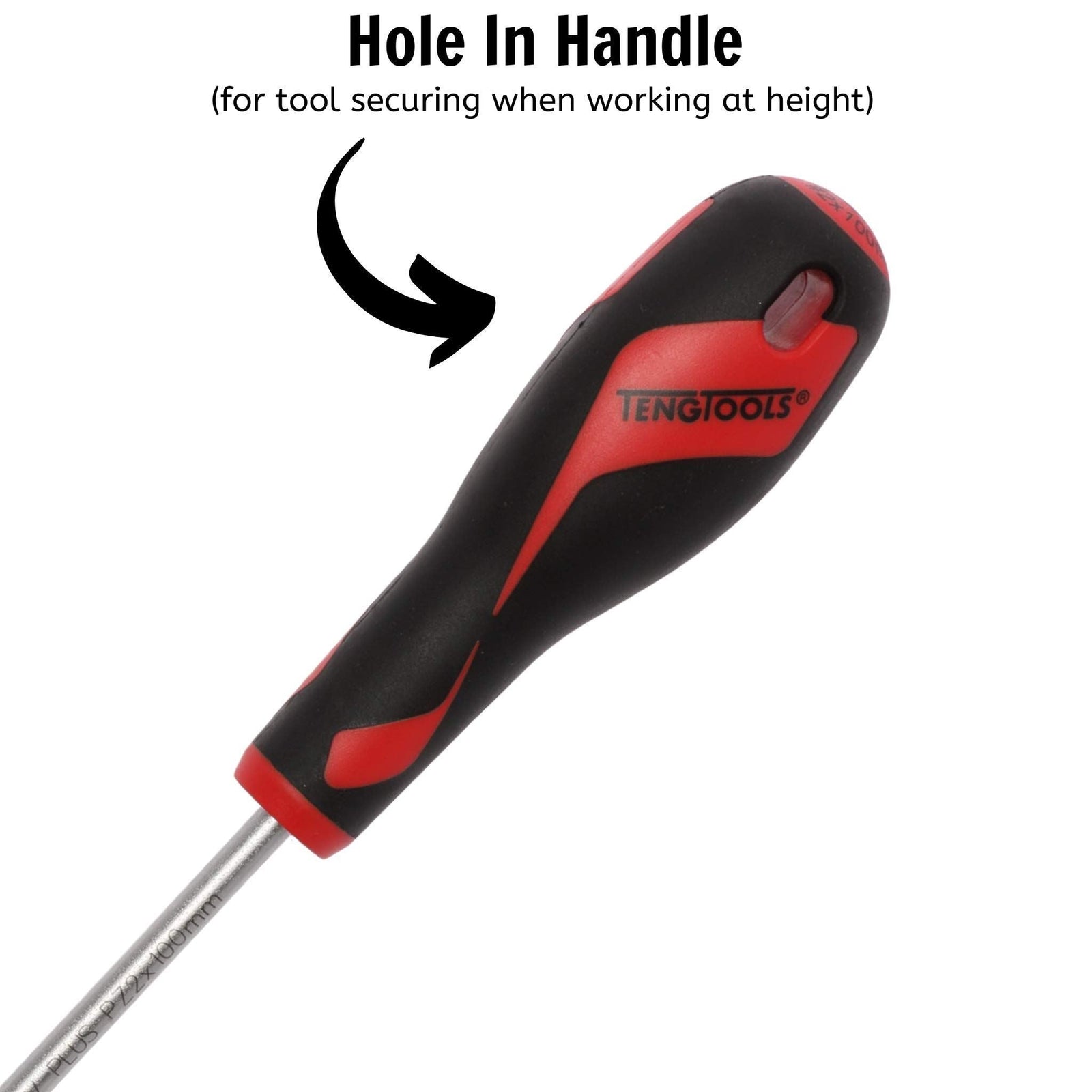 Teng Tools PZ Screwdriver PZ2 x 100mm L