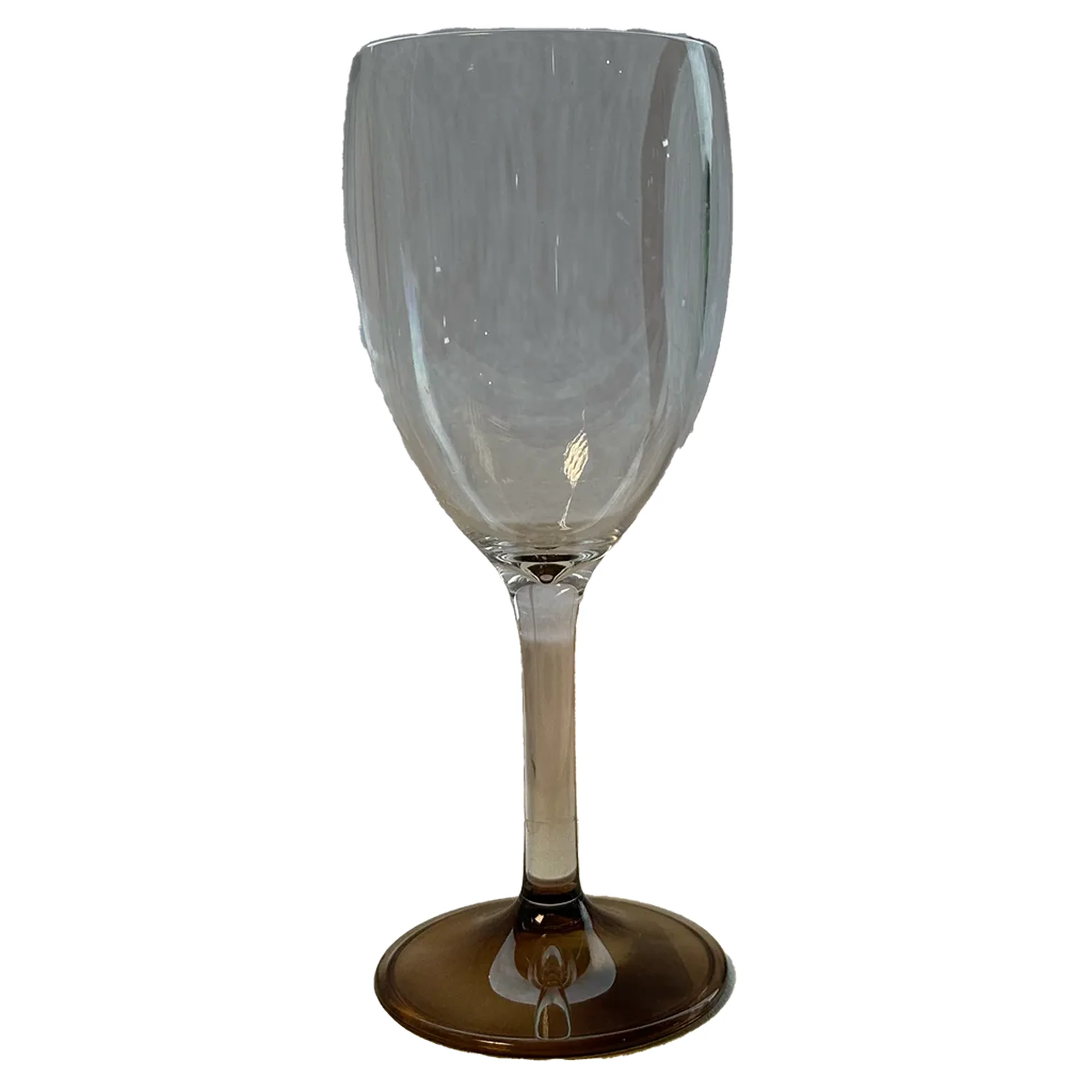 Quest Wine Glass Smoked Acrylic 109g - Elegance Range