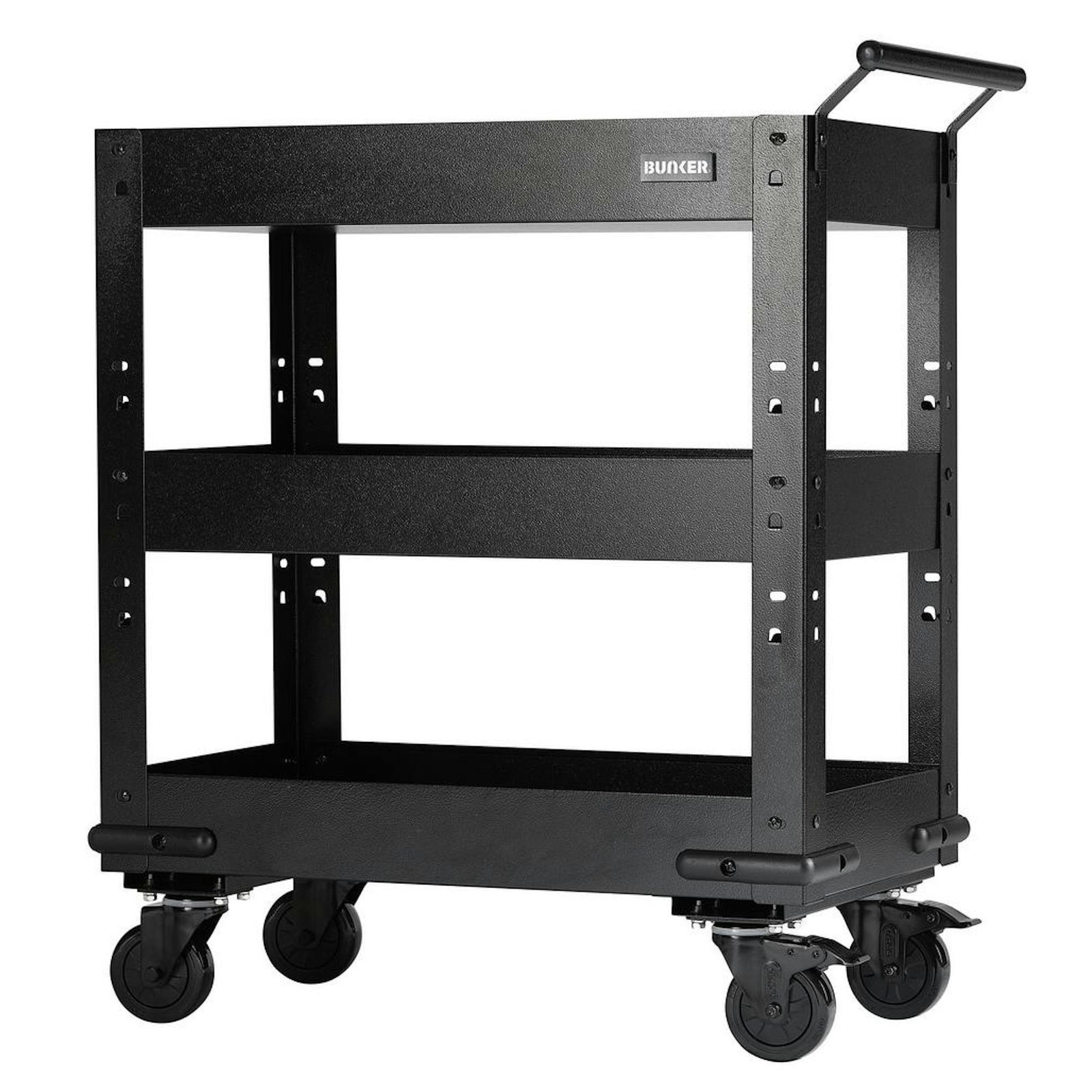 Draper BUNKER 3 Tier Trolley with Pull Handle, 714mm - B400-3TCR