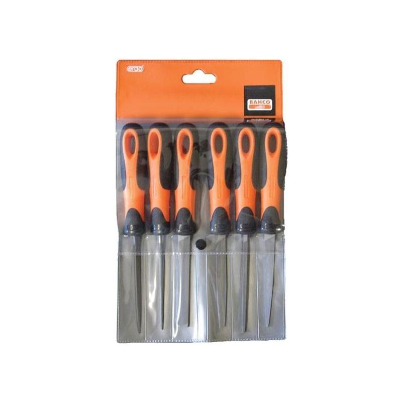 Bahco 1-476 ERGO™ File Set 6 Piece 100mm (4in)