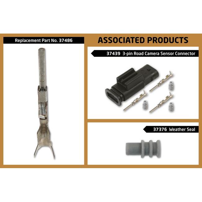 Connect Non-Insulated Male Terminals 100pc 37486