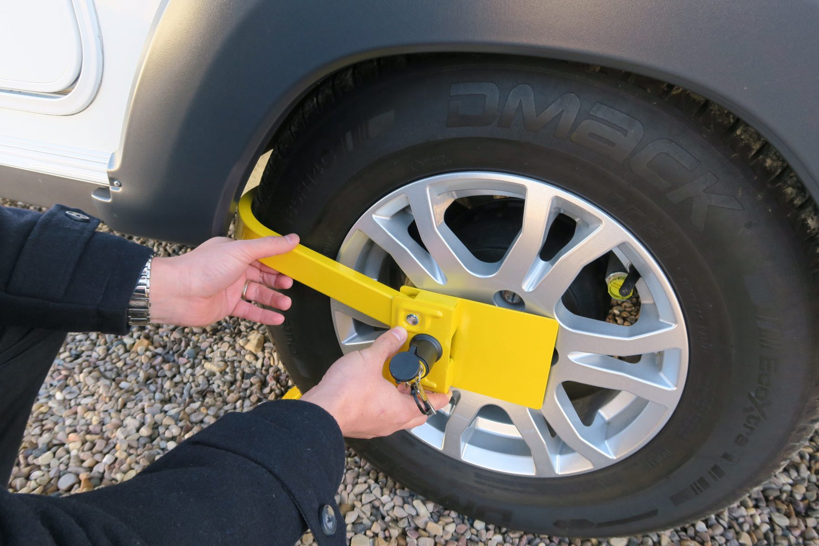 Milenco Lightweight Wheelclamp – Trailer 8"–10" Wheels – Insurance Approved – Code 0970