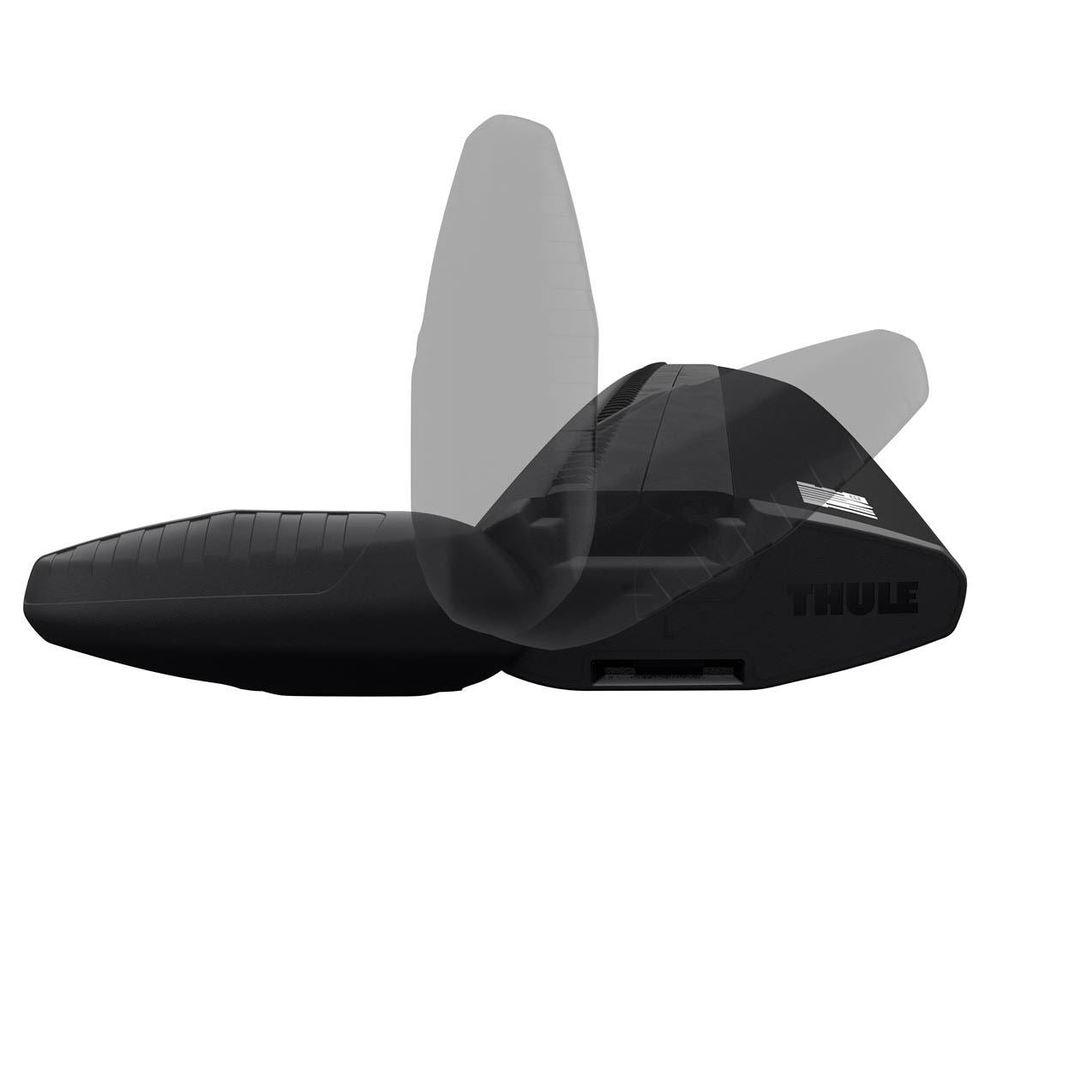 Thule WingBar Evo Roof Bars Black fits Kia PV5 Passenger 2025- 5 doors with Fixed Points
