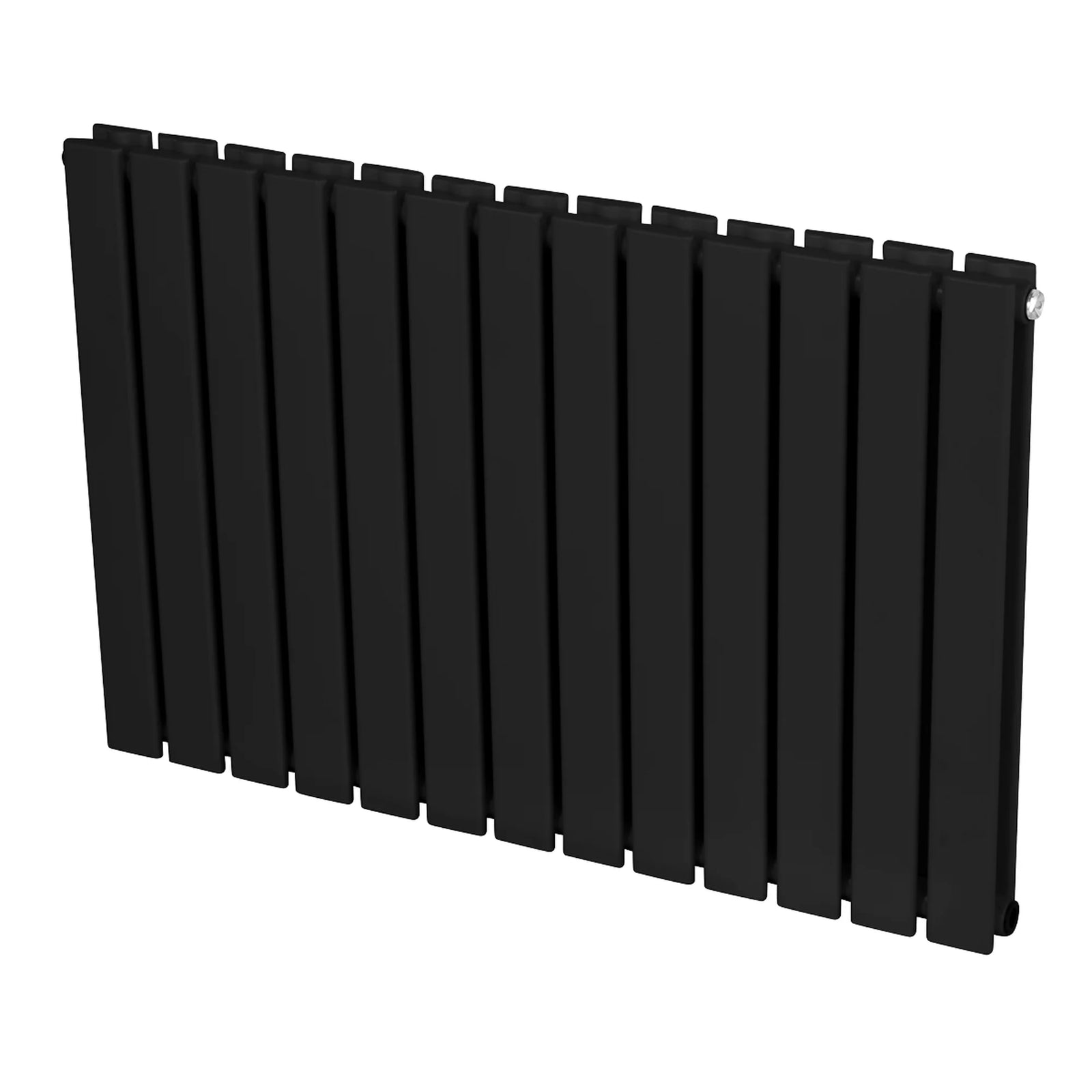 Baridi Horizontal Radiator 600 x 910mm Black DH346