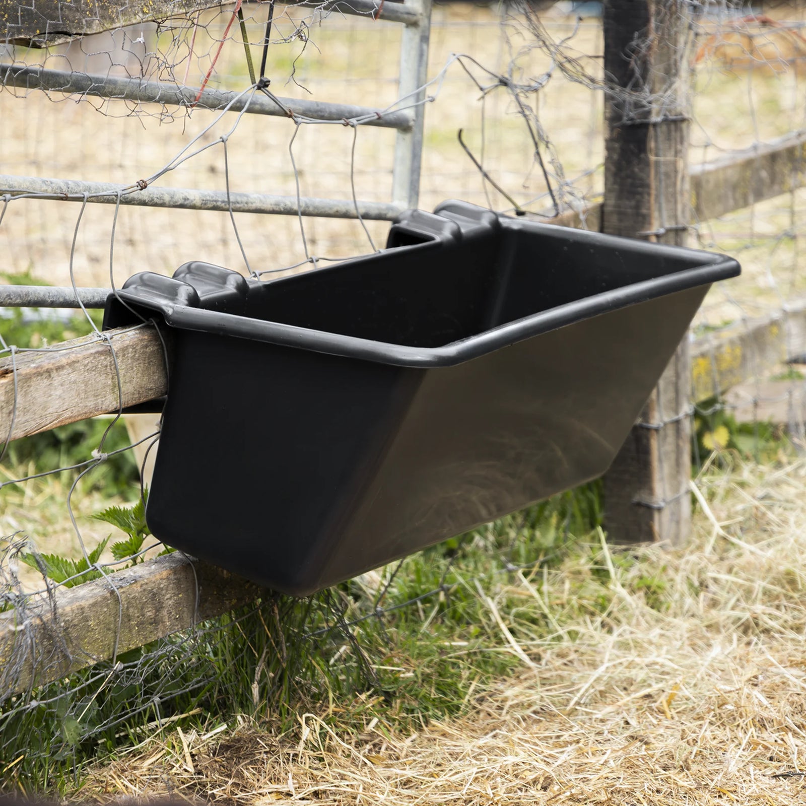 Sealey Hook-Over Trough 40L - Durable Plastic for Farm Animals