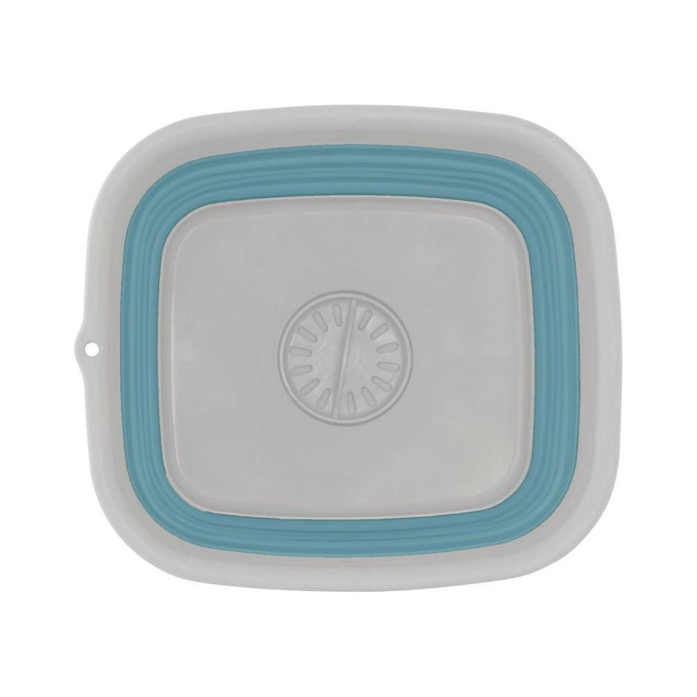 Outwell Collaps Callapsible Wash Bowl with Drain - Classic Blue for Caravan/Motorhome