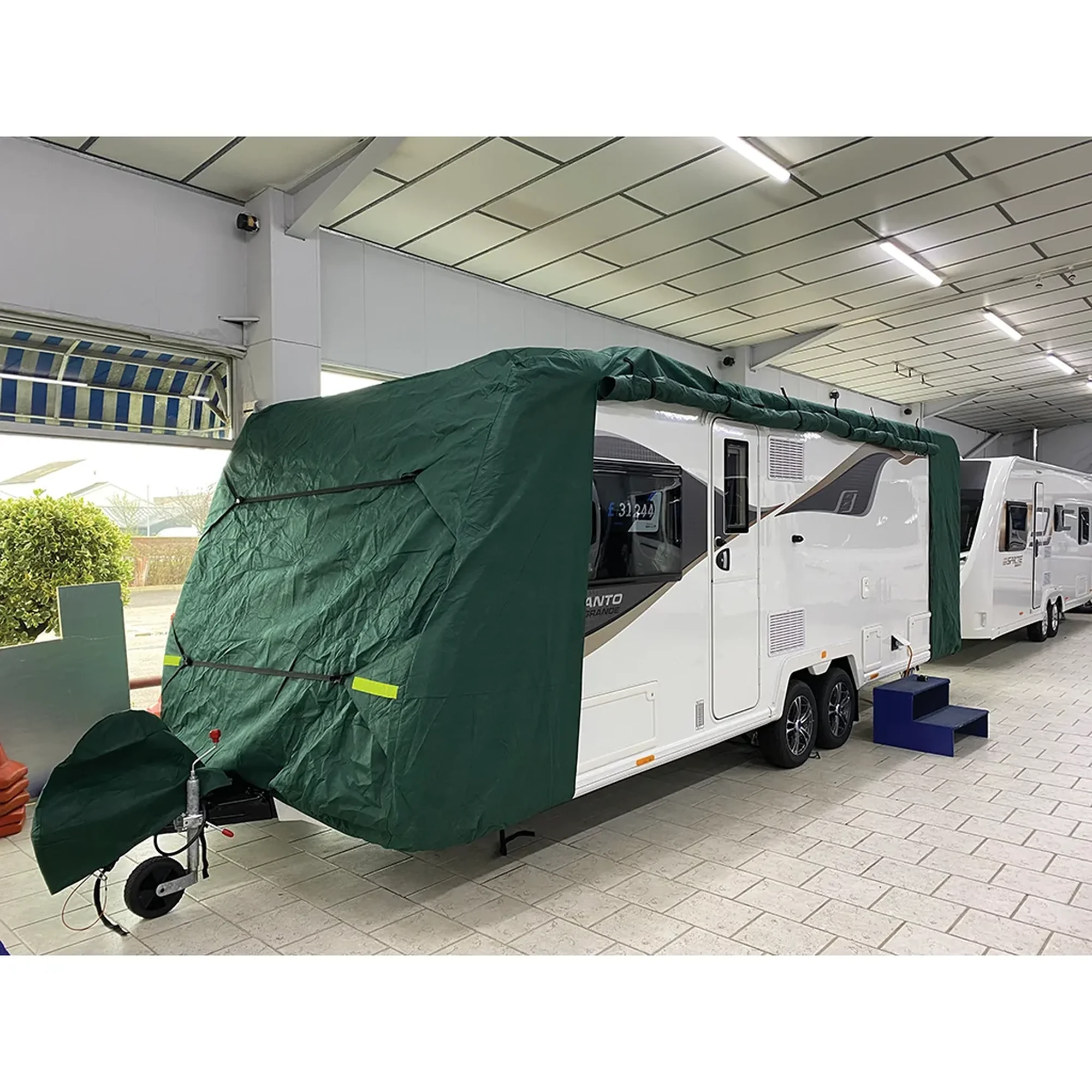 Unbranded Caravan Cover Max Medium 420x510cm Green