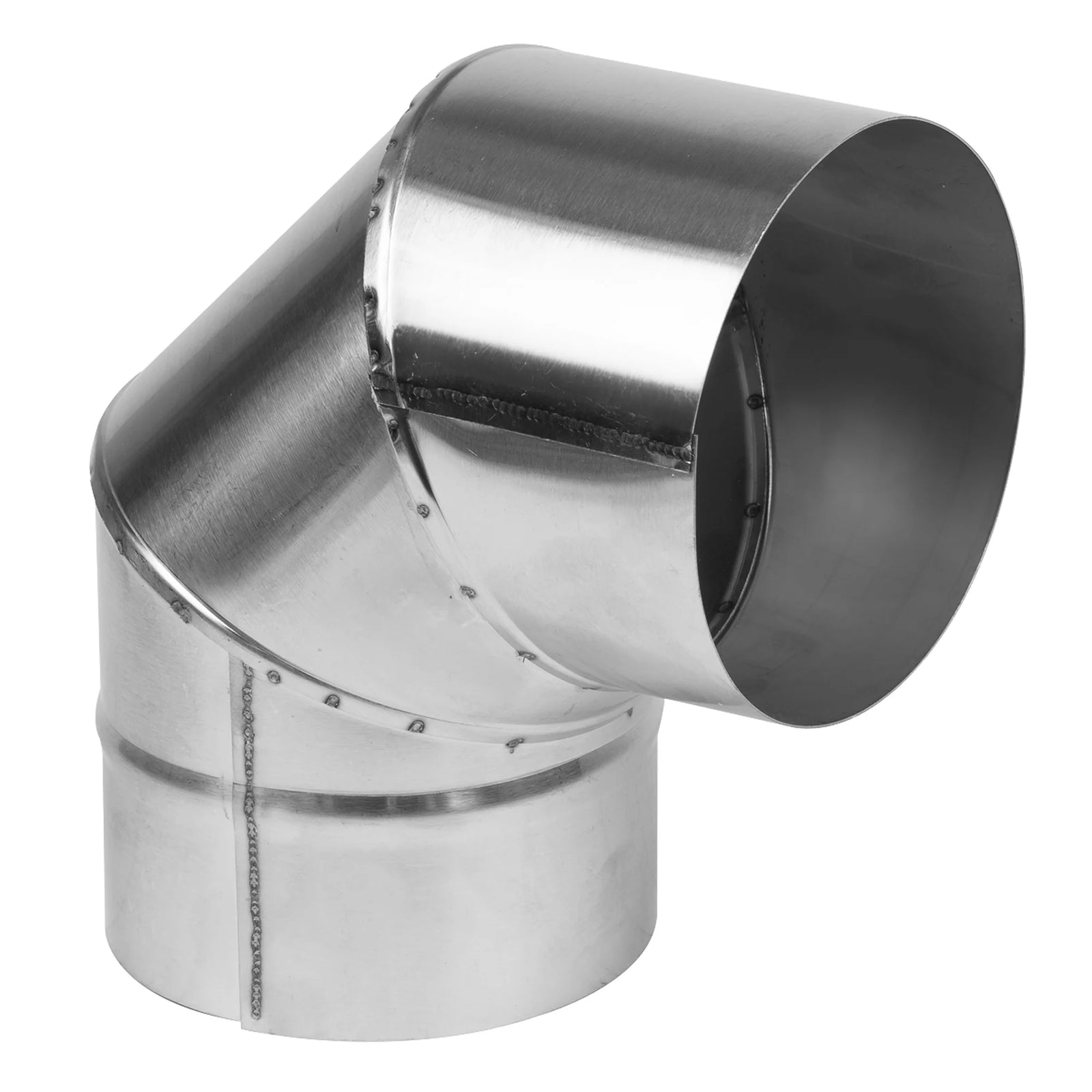 Sealey Stainless Steel Exhaust/Flue 90° Bend 120mm ABI1000AK3