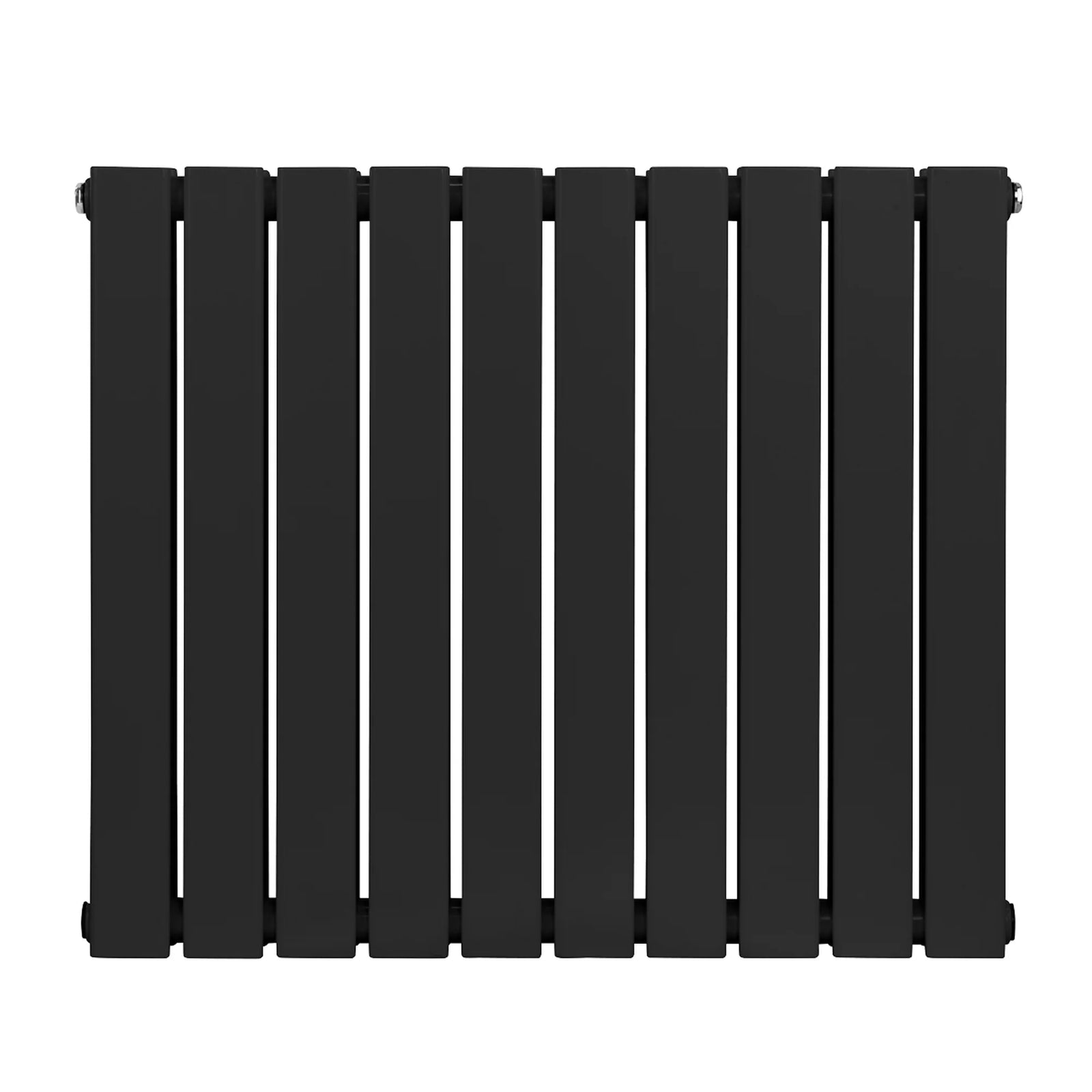 Baridi Horizontal Radiator 600 x 700mm Black DH345