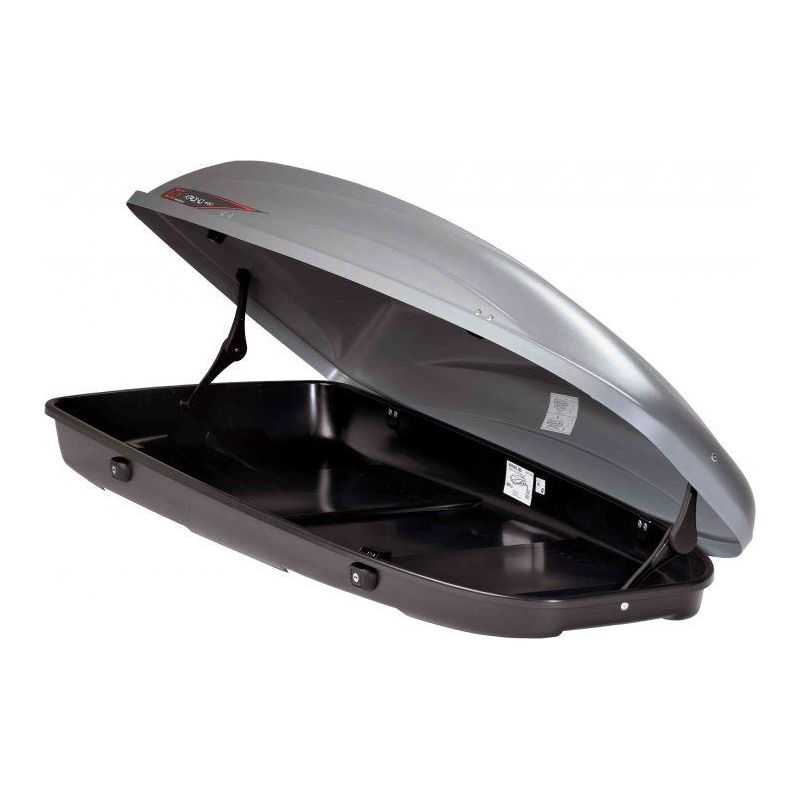 G3 Krono Car Roof Box 480L Carrier Travel Storage Luggage Holder Grey