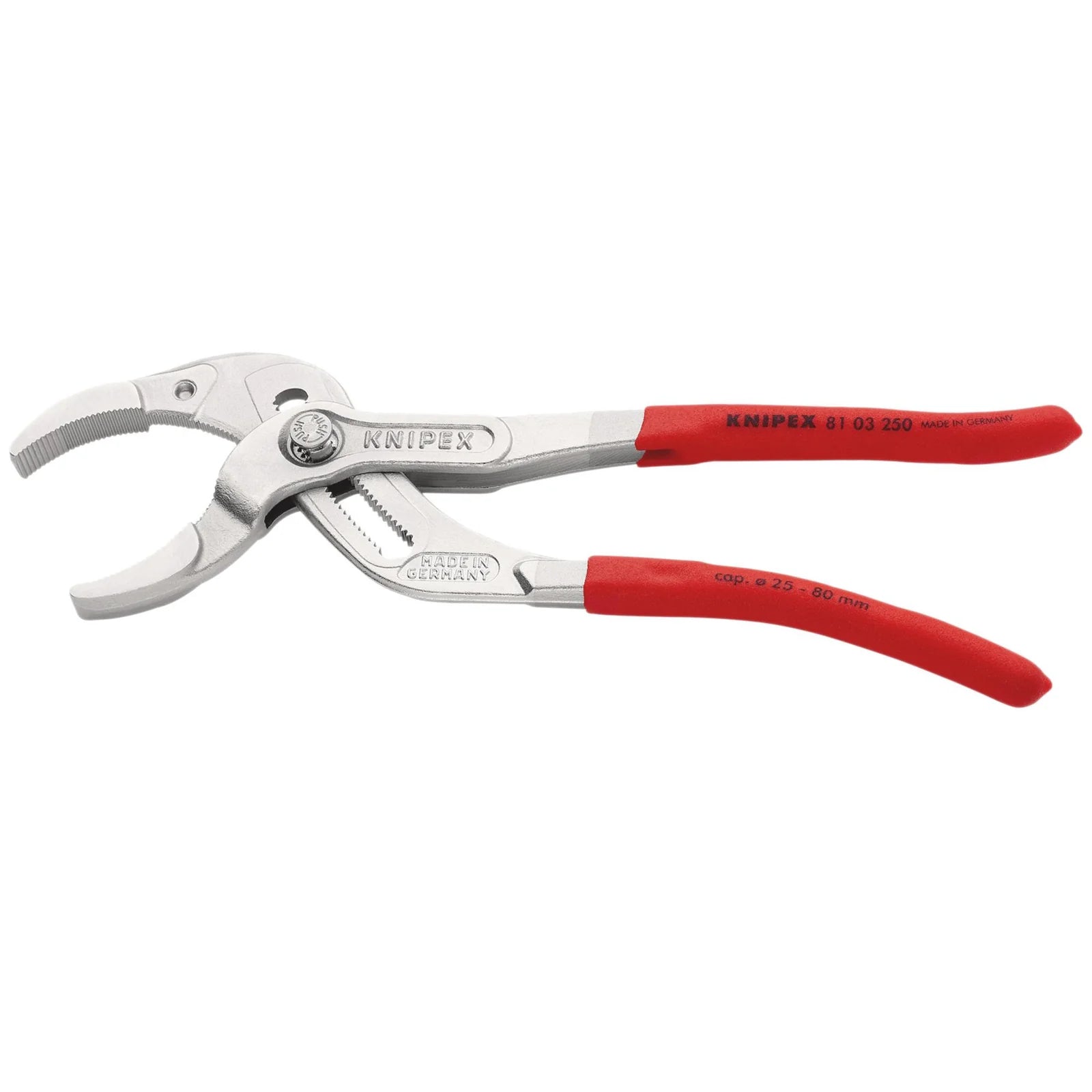 KNIPEX 81 03 250 SB Siphon and Connector Pliers, 250mm (self-service