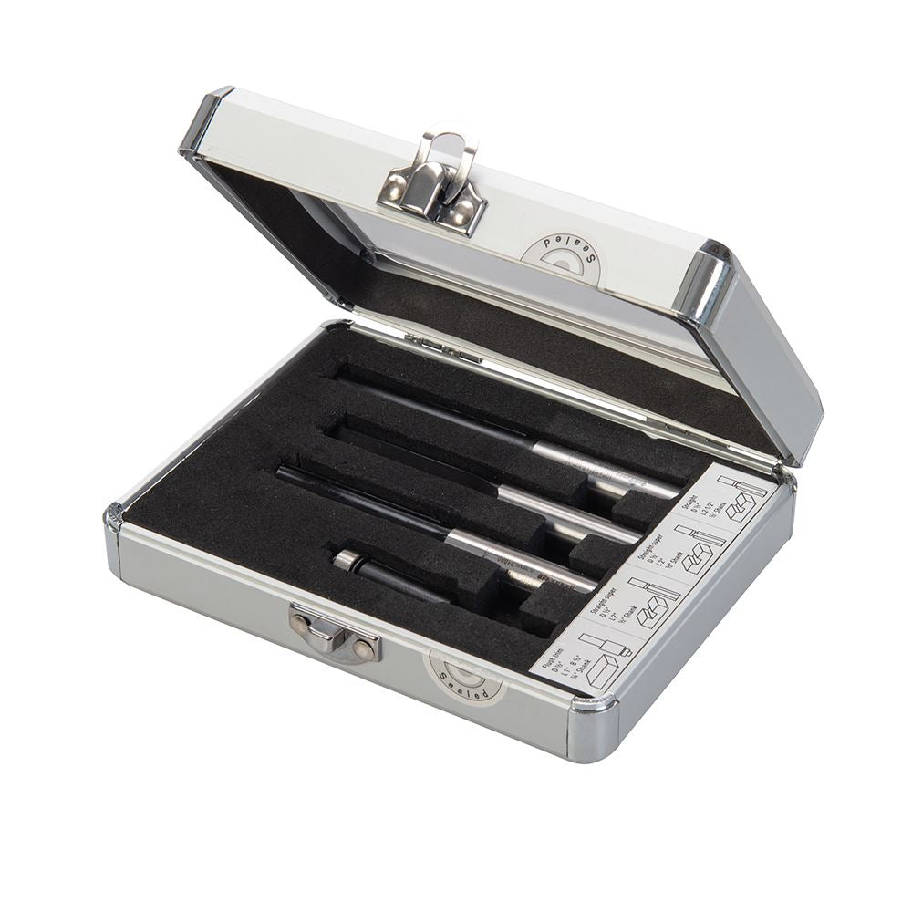 Triton Kitchen Worktop Fitters 1/4" & 1/2" Bit Set 4pce 4pce