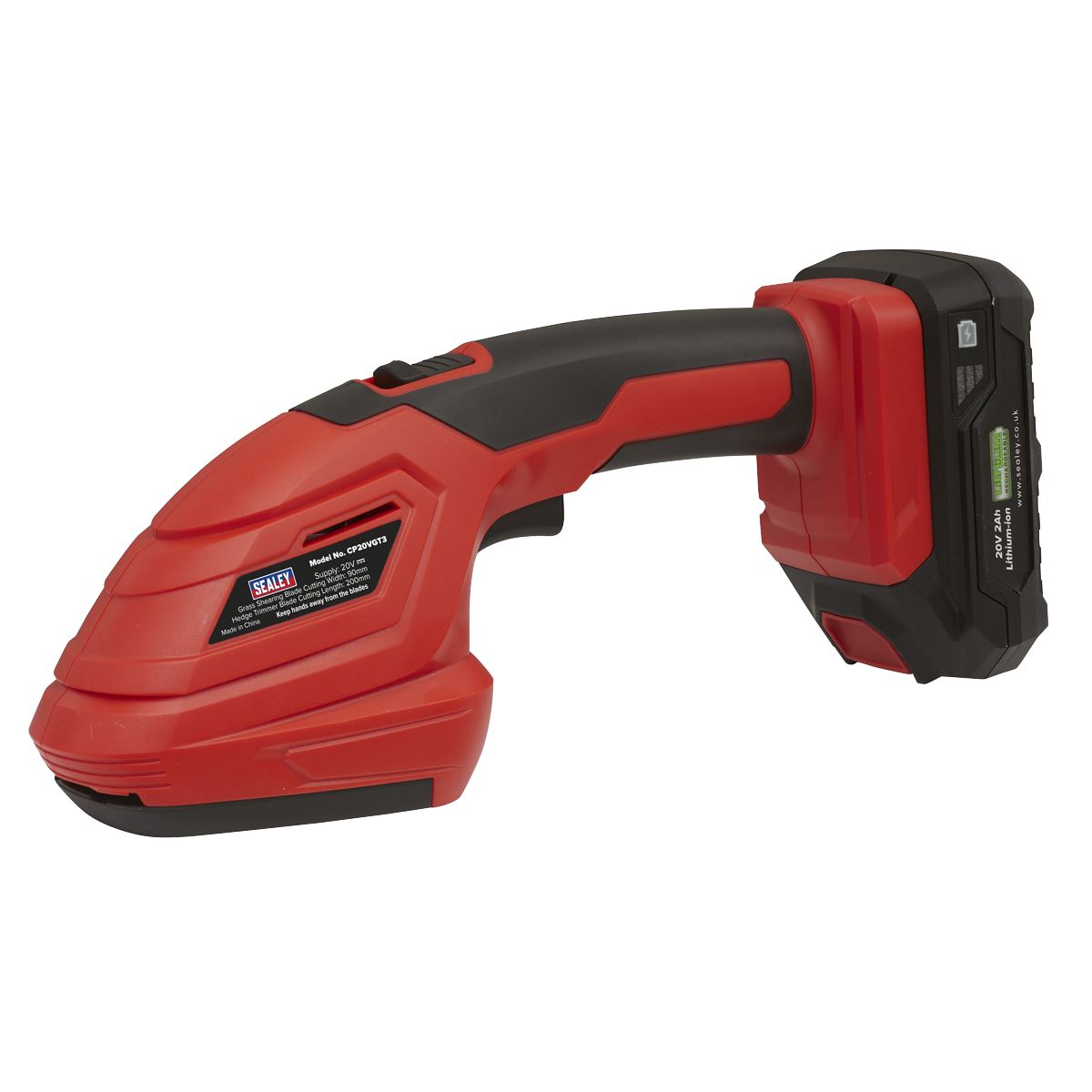 Sealey Cordless 20V SV20 Series 3-in-1 Garden Tool Body Only CP20VGT3