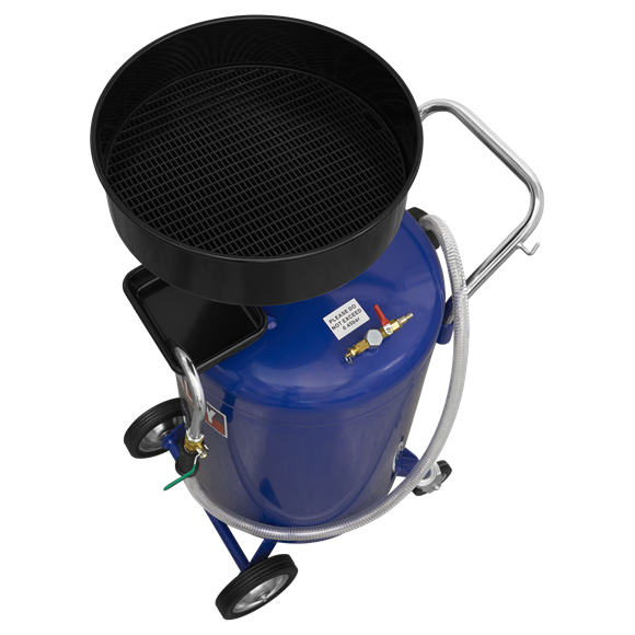 Mobile Oil Drainer 110L Air Discharger